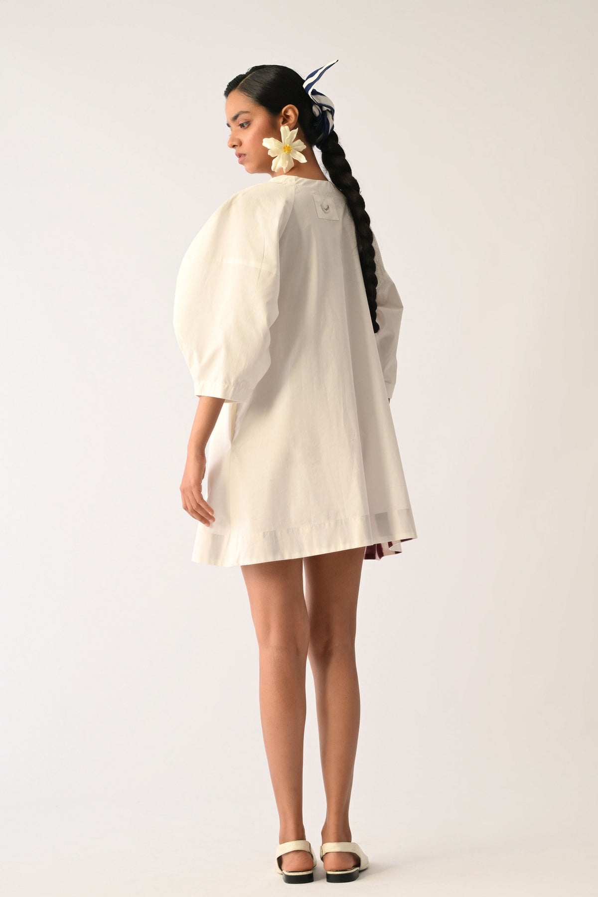 Botanica Ivory Bubble Aline Dress