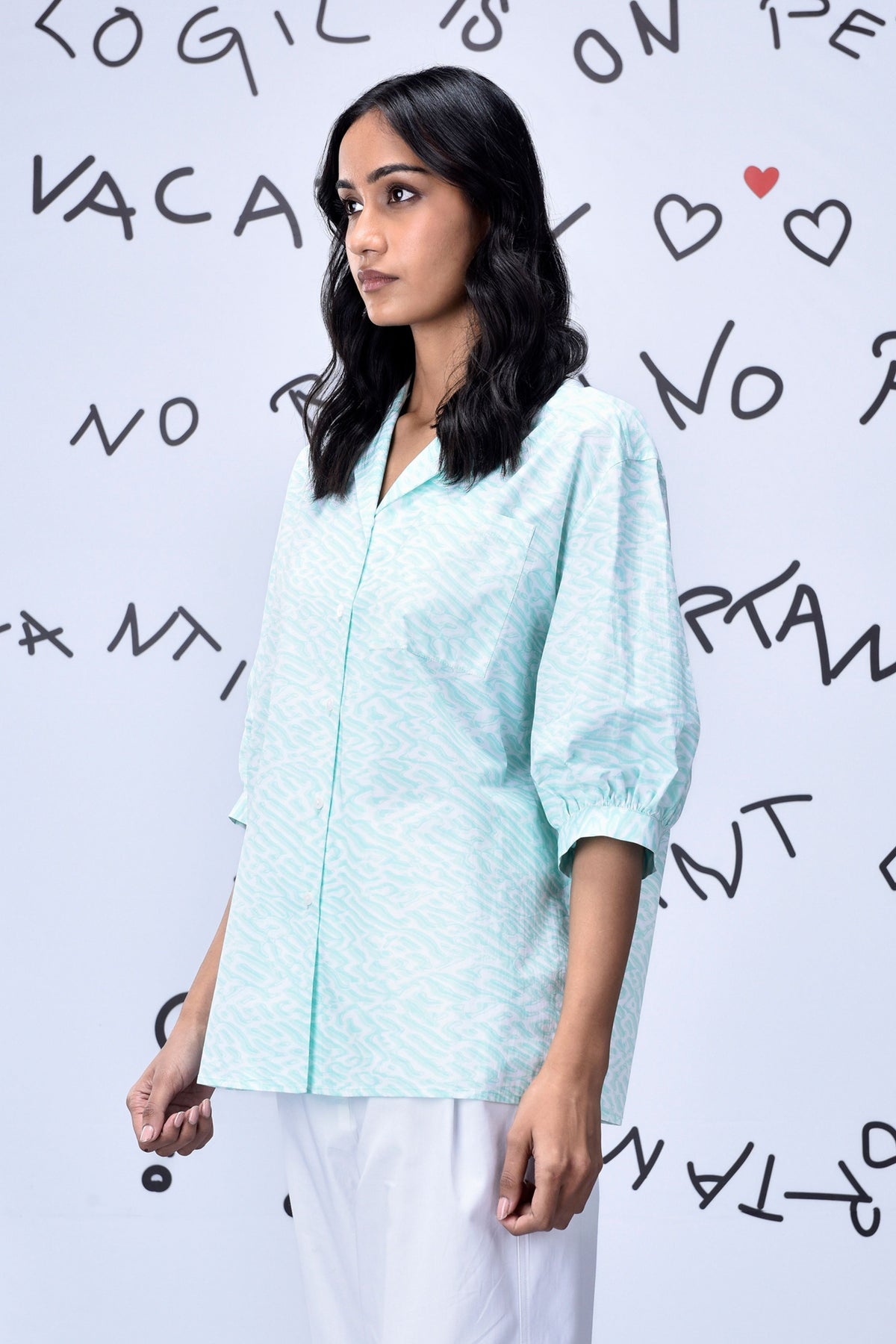 Labyrinth Print Shirt