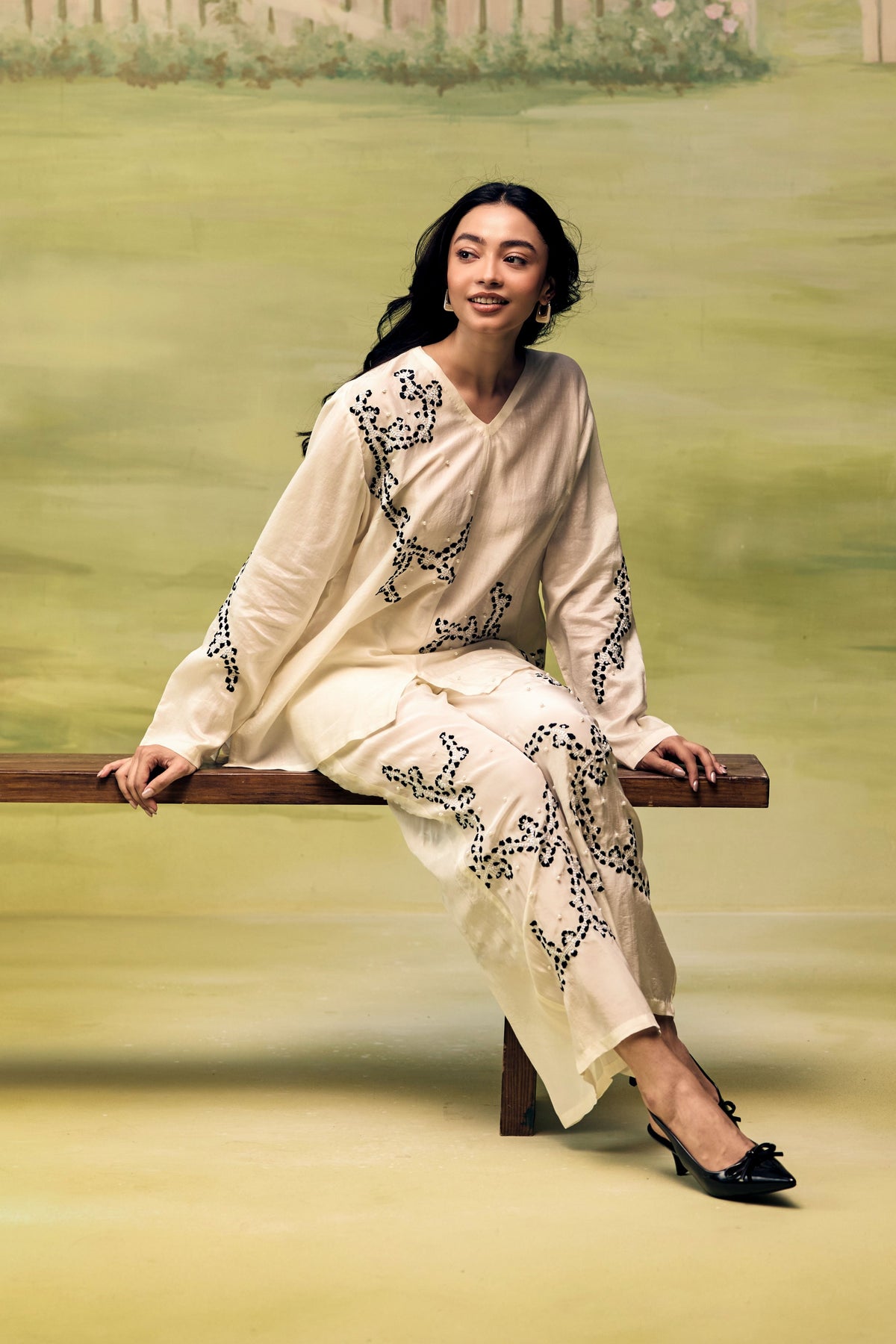 Porcelain Ink Easy Co-ord Set