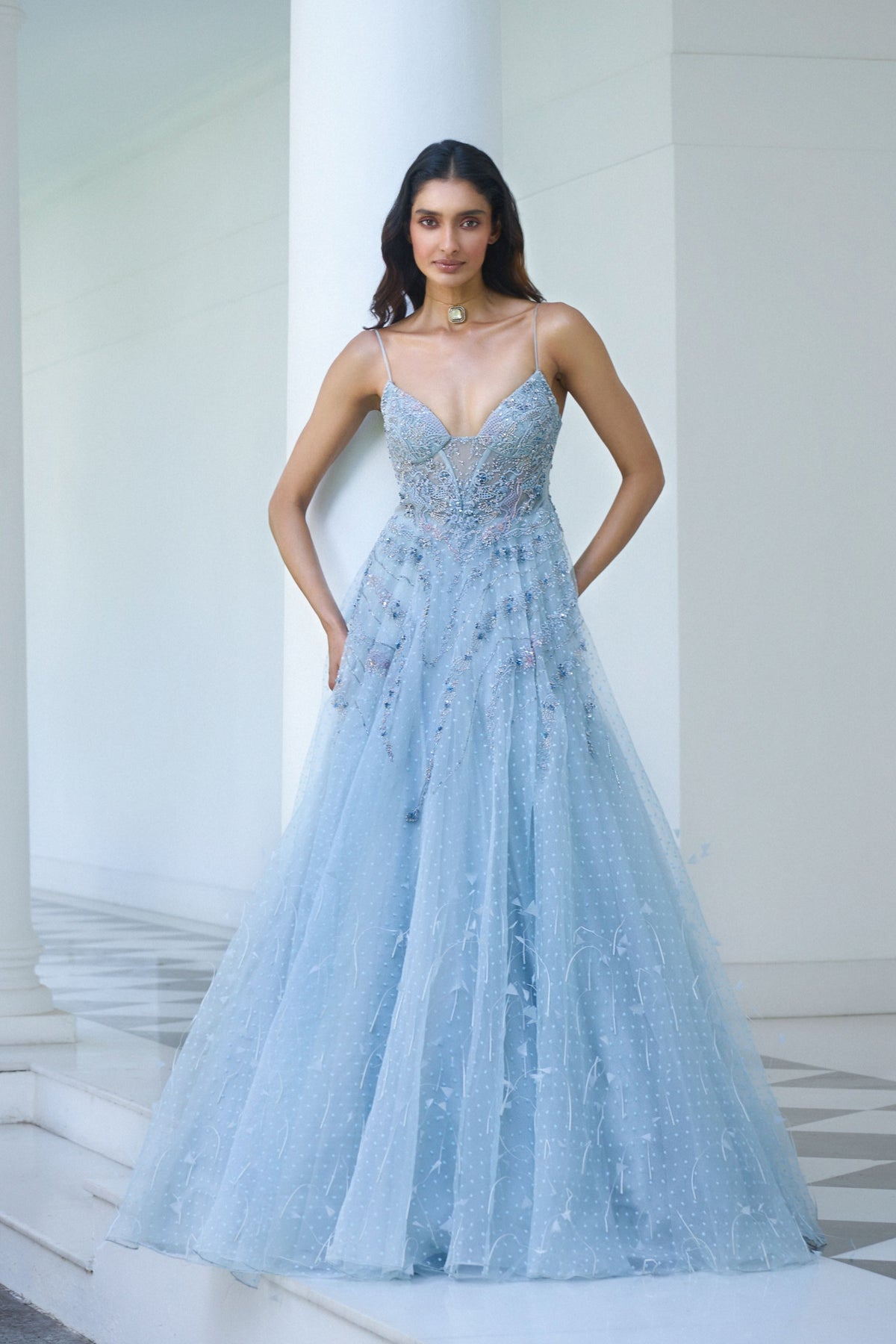 Adira Organza Gown