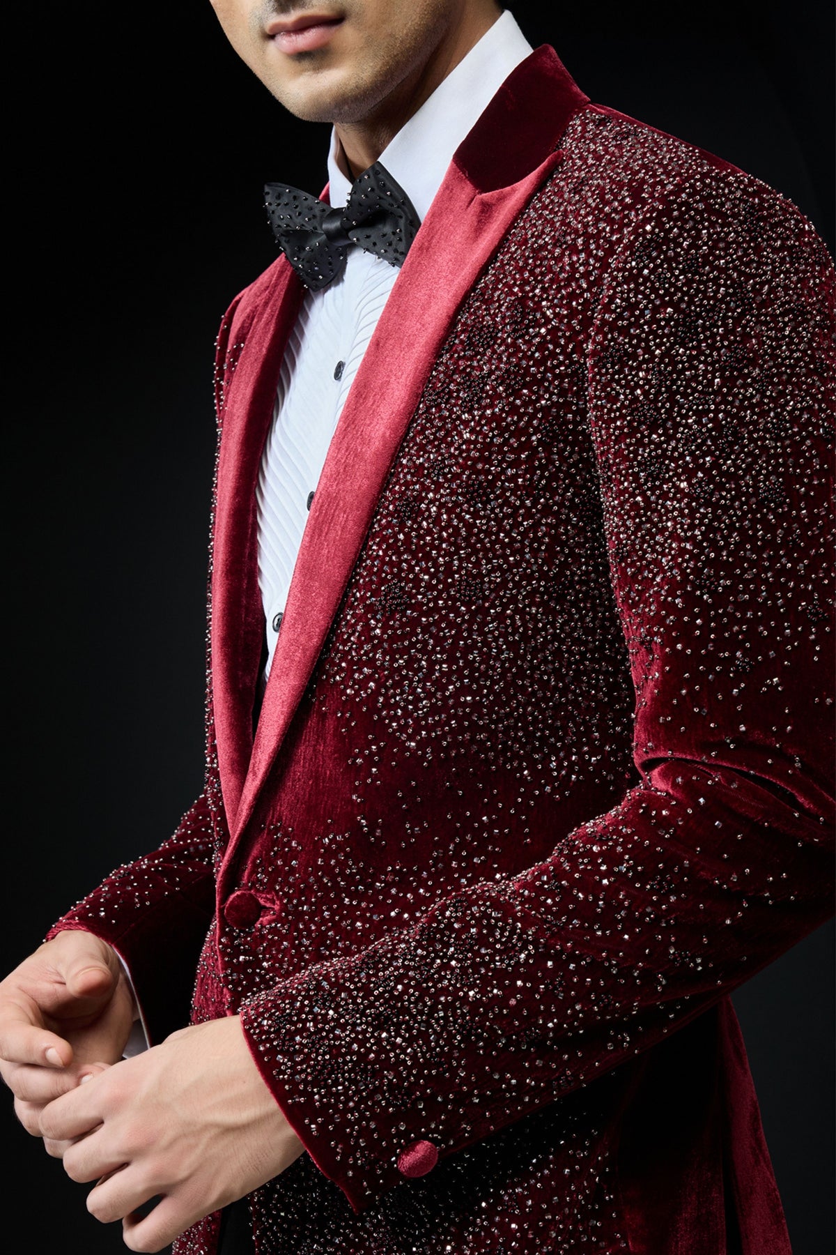 Wine Crystal Tuxedo