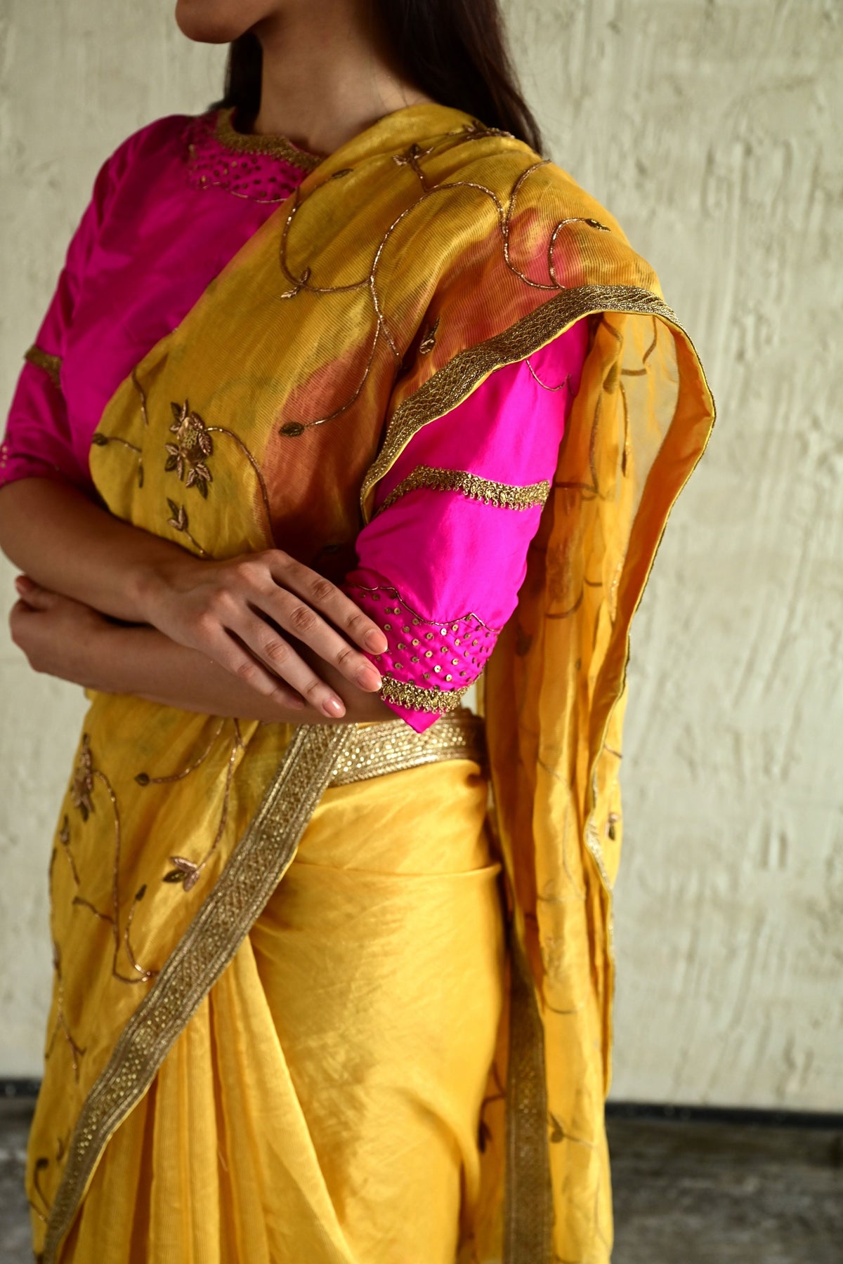 Pure Silk Handwork Blouse