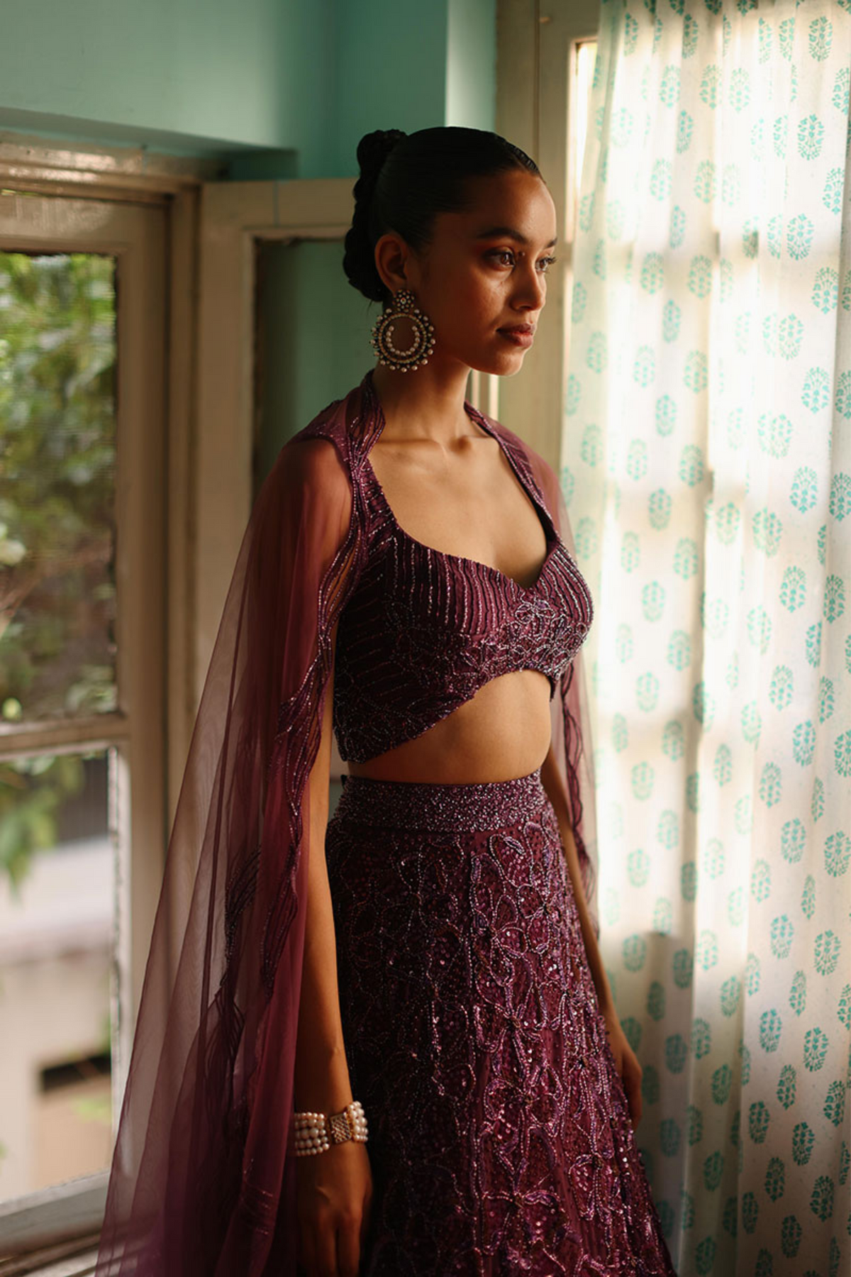 Floral Symphony Lehenga Set