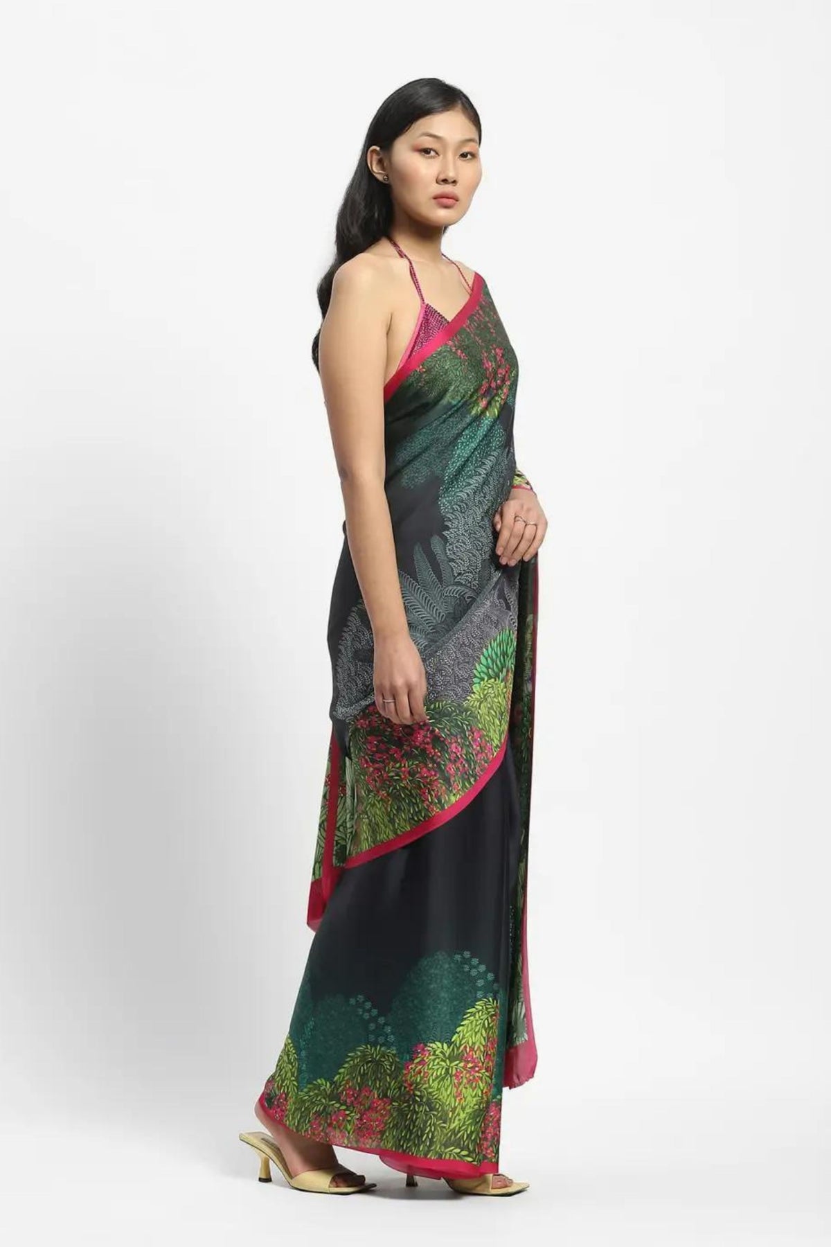 Lodhi at Night Saree