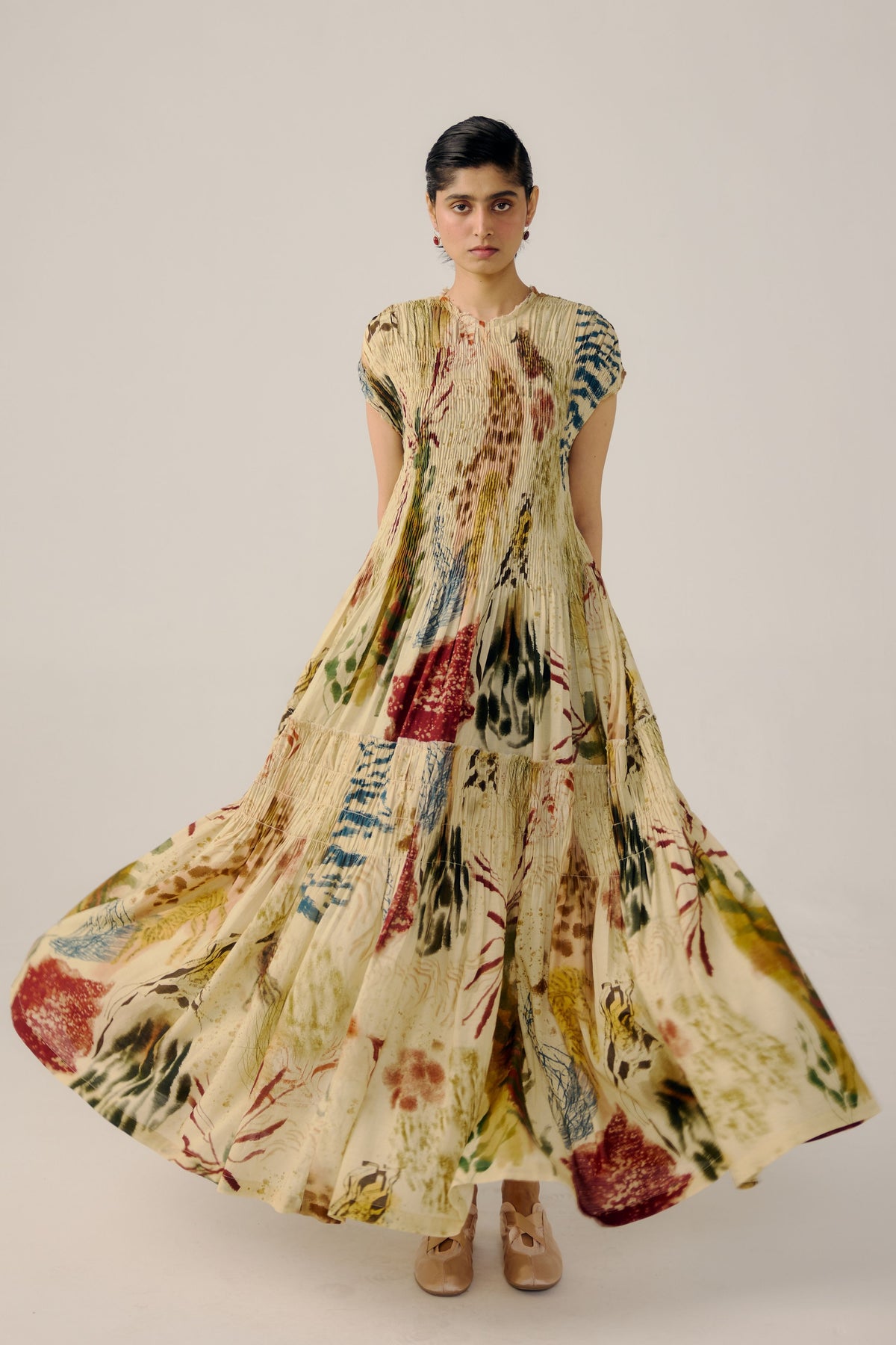 Abstract July Dress