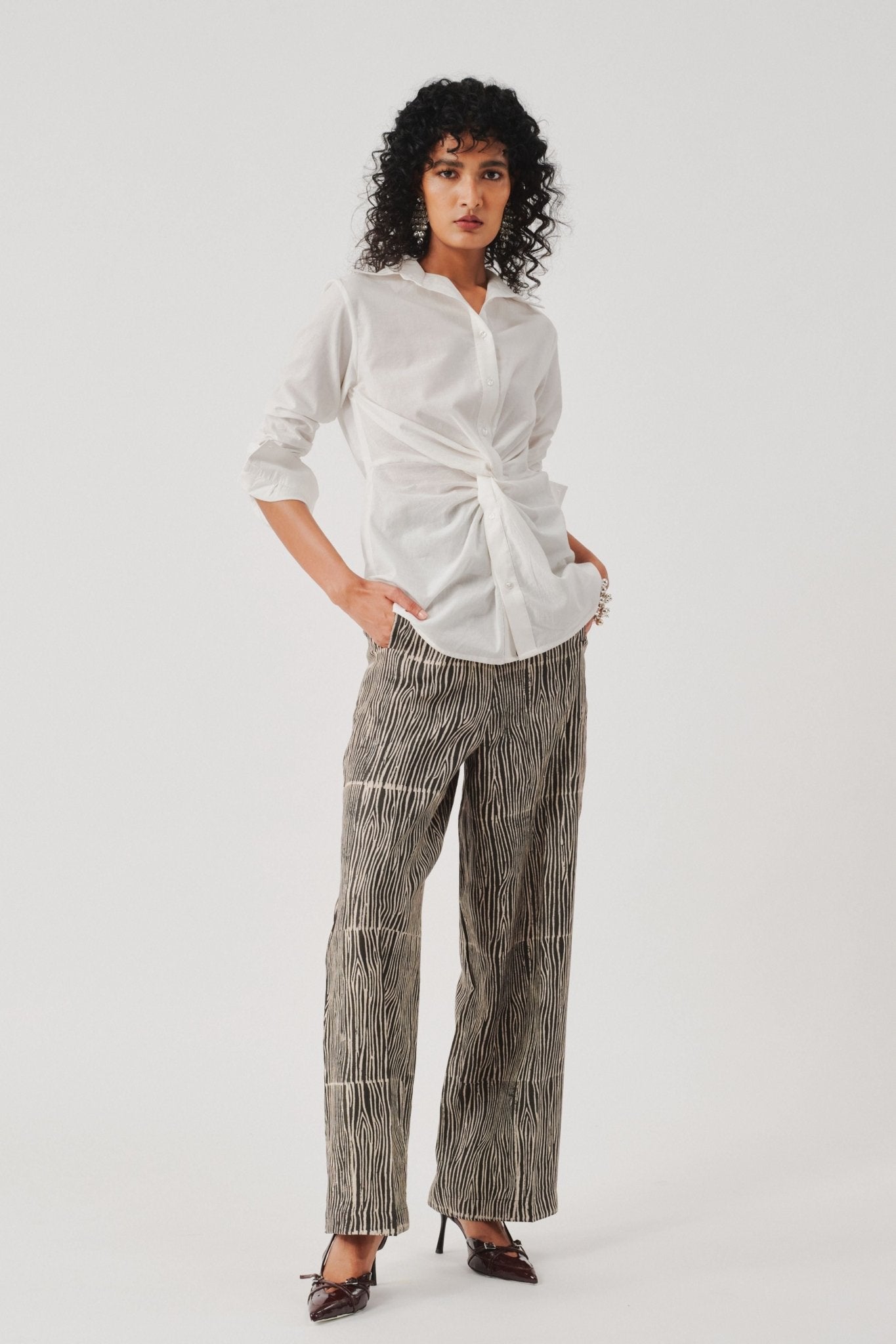 Cotton Twist Shirt - Aroka - Elahe