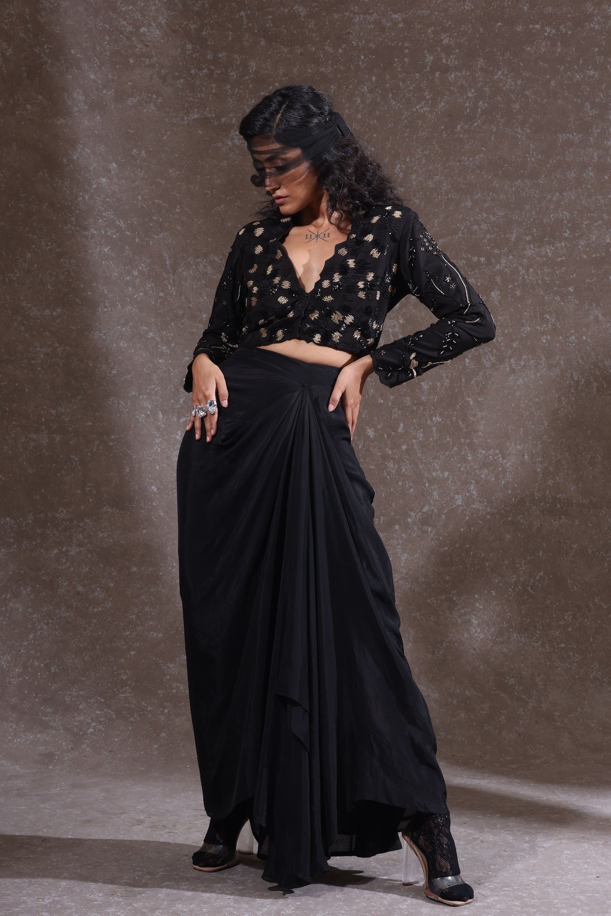 Cyrna Jacket Set