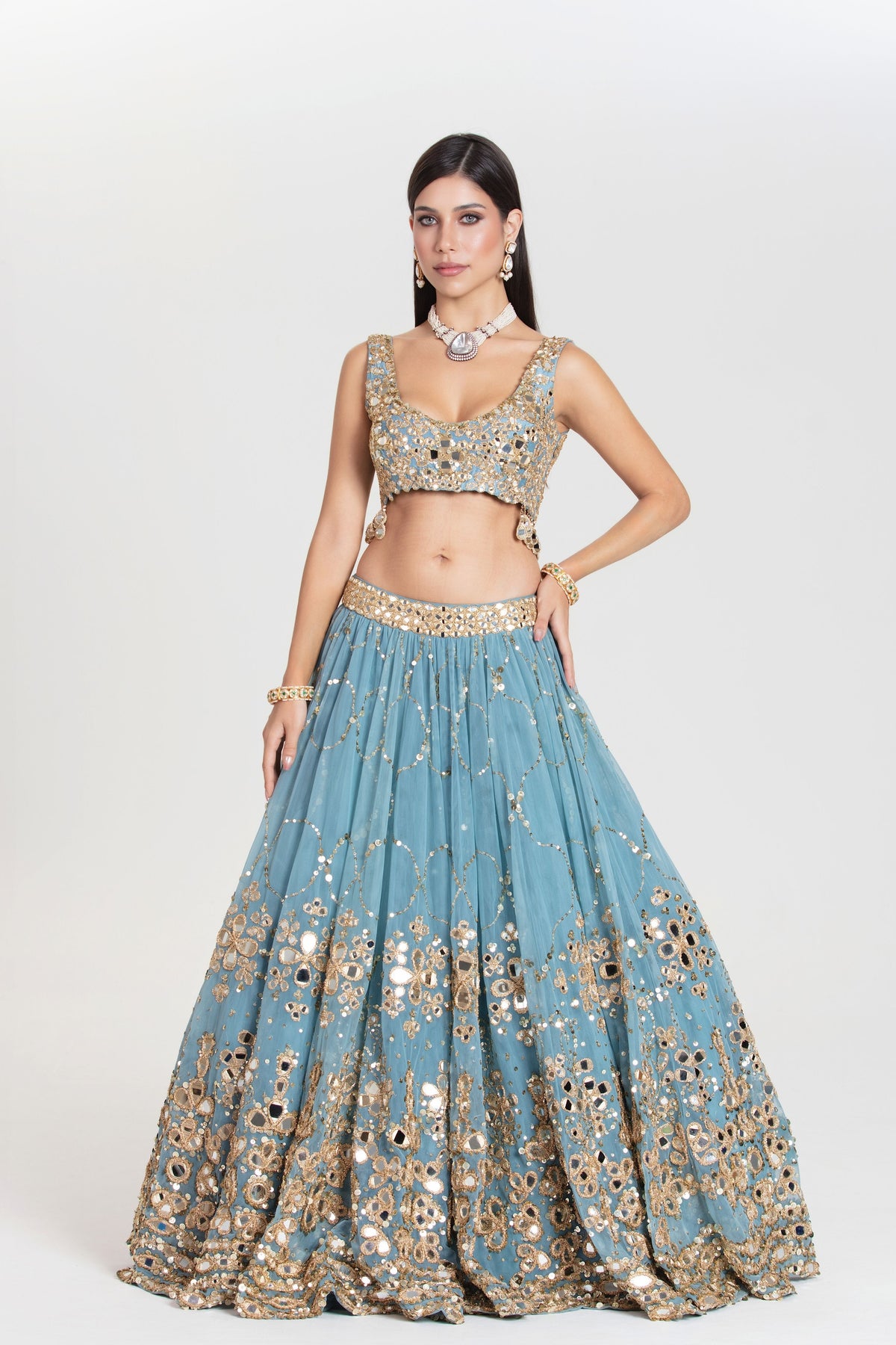 Barsaat Lehenga Set