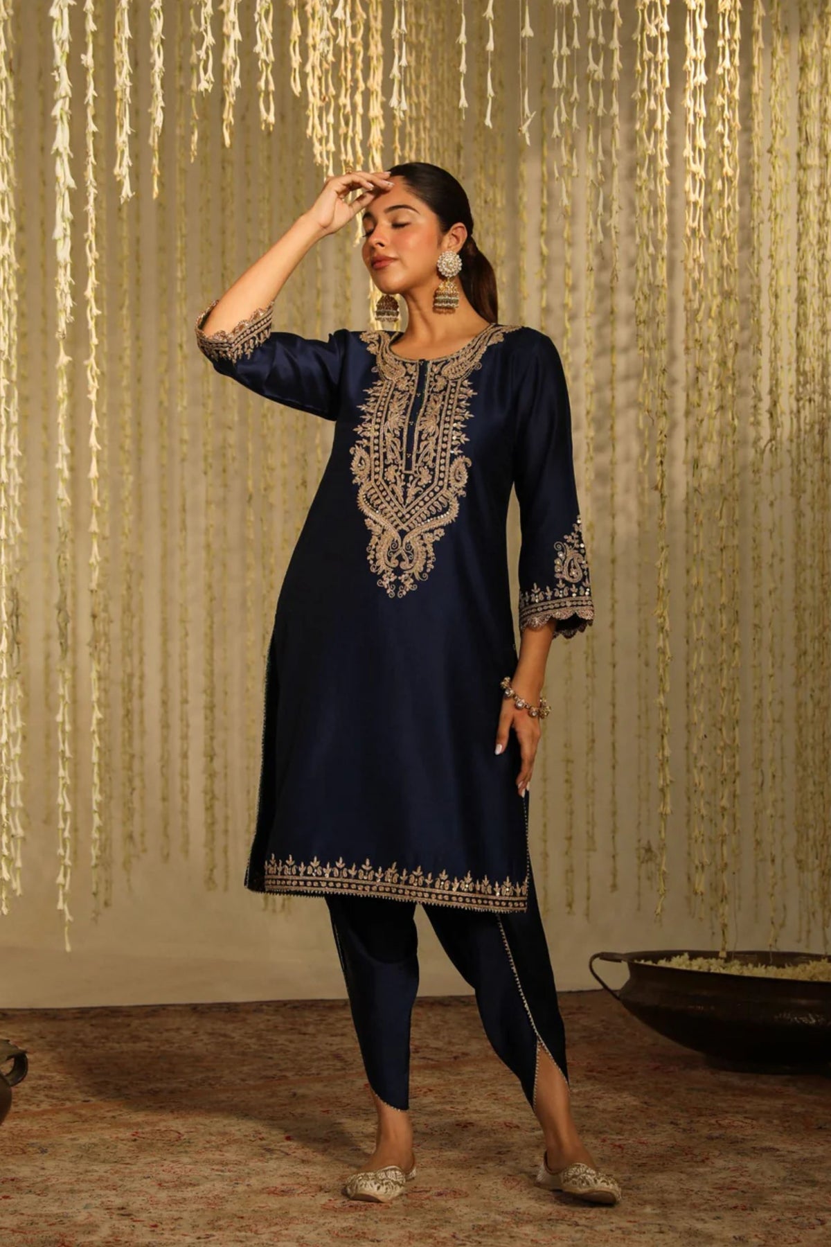 Amayra Blue Kurta Set
