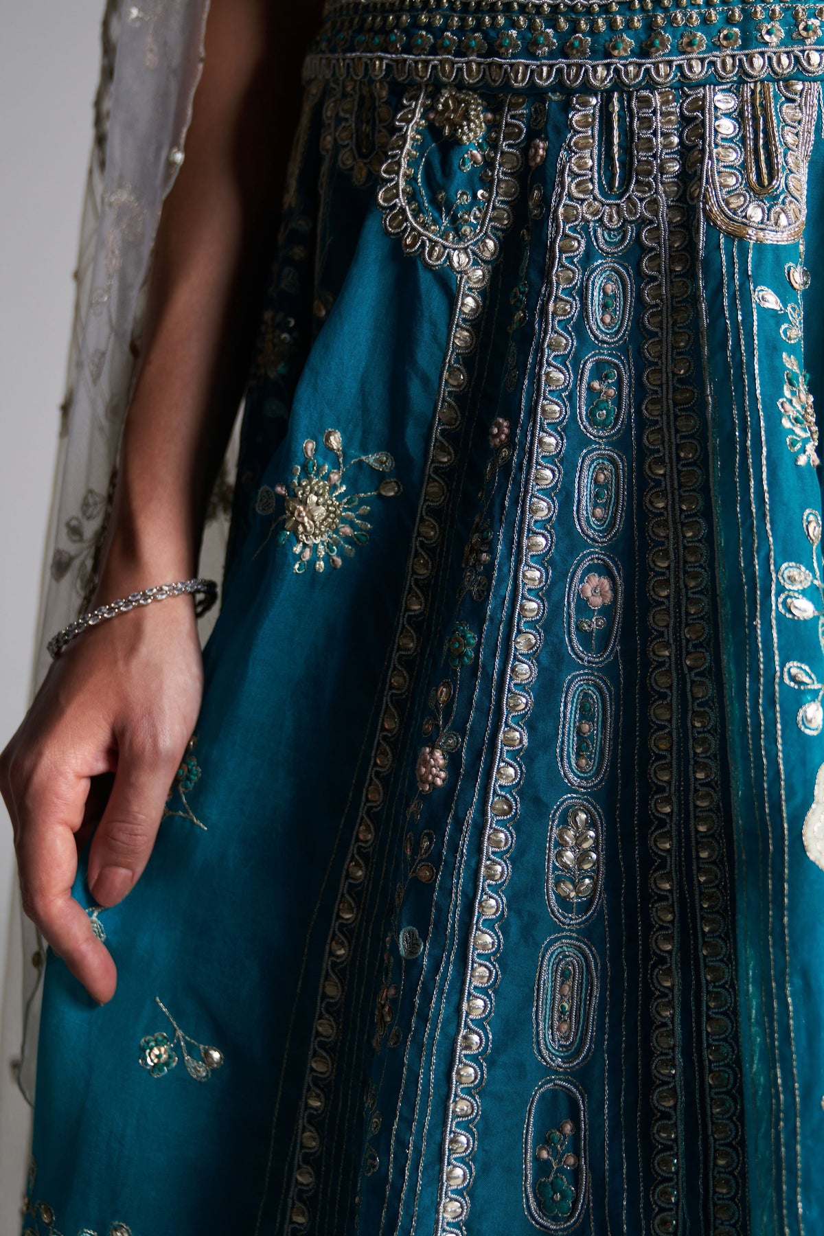 Pine Green Lehenga Set