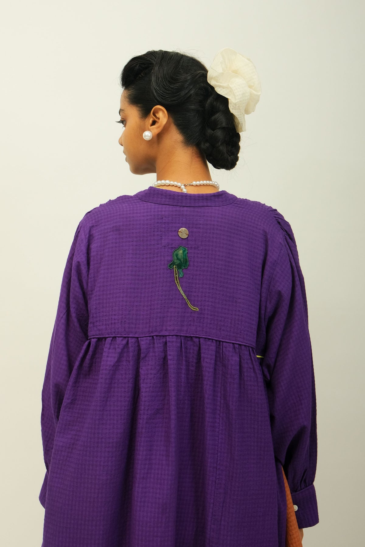 Thistle Applique Dress