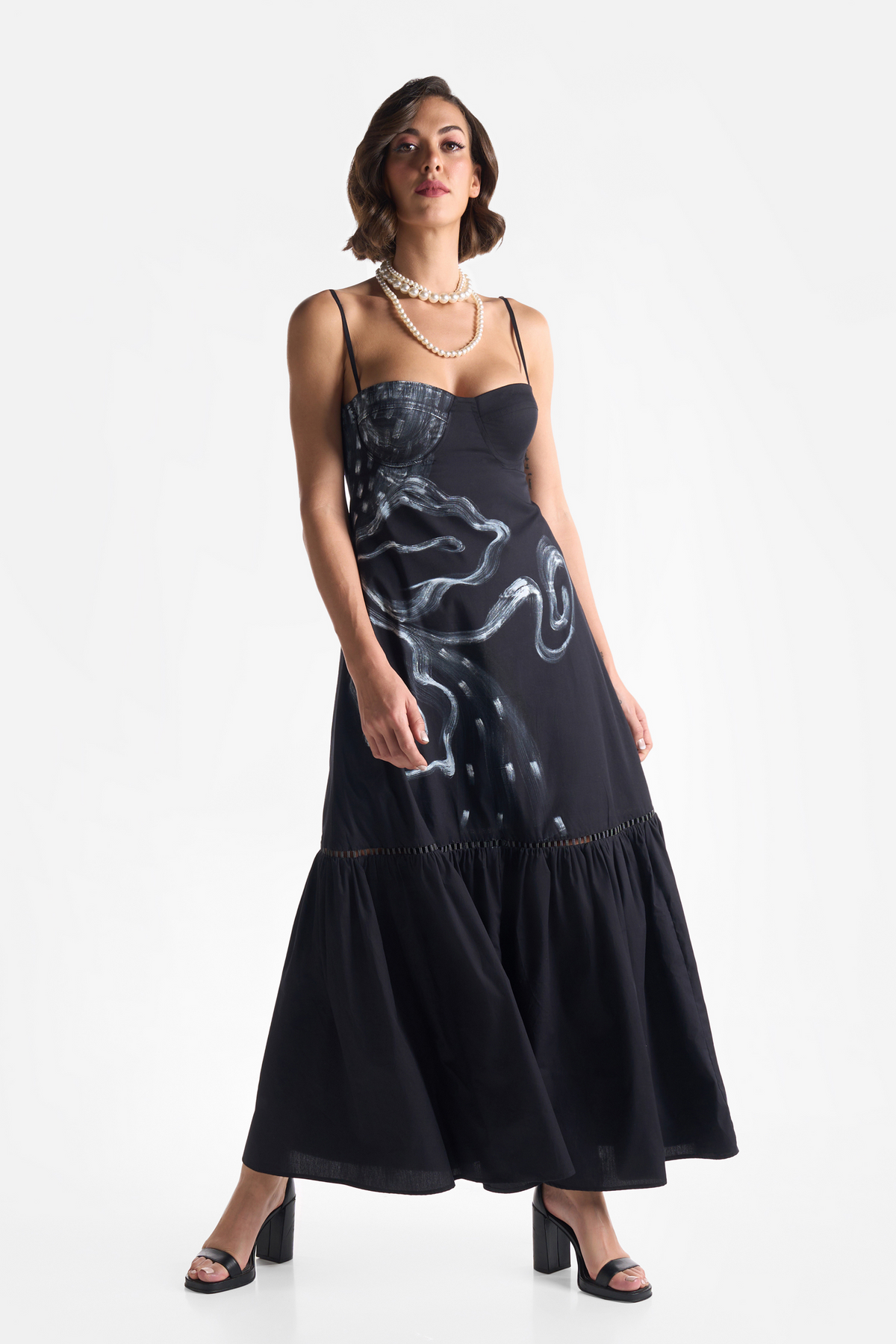 Dusk Dry Brush Dress