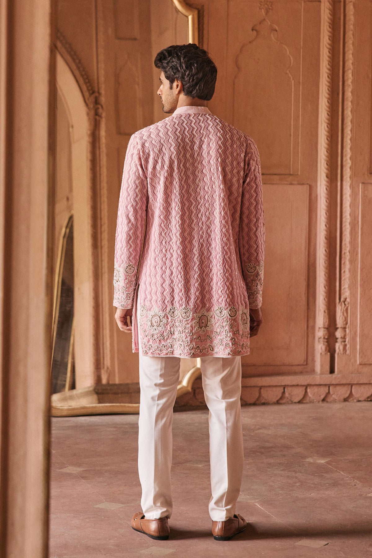 Pink Dori Kurta Set