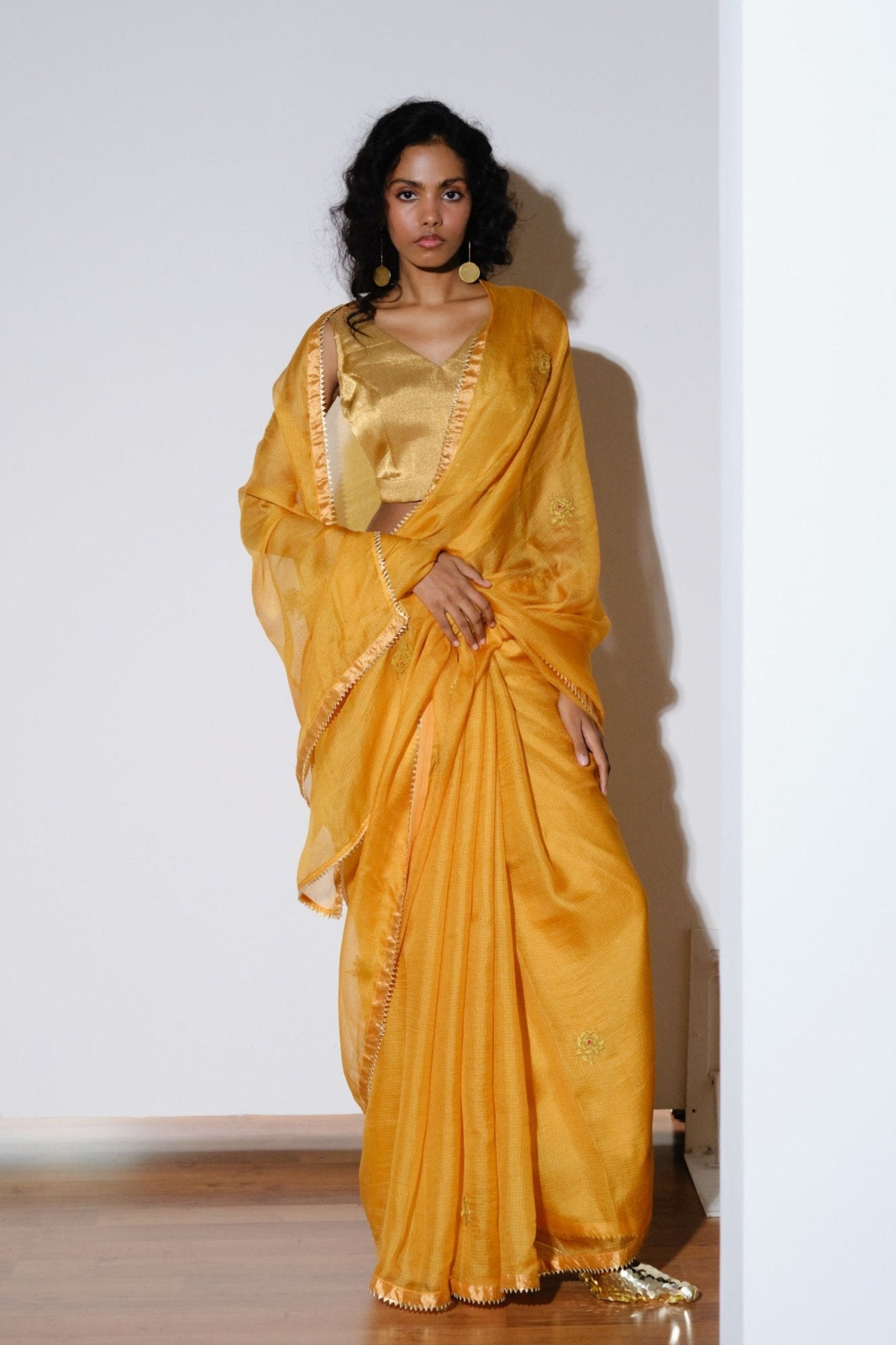 Roshini Silk Saree - Khara Kapas - Elahe