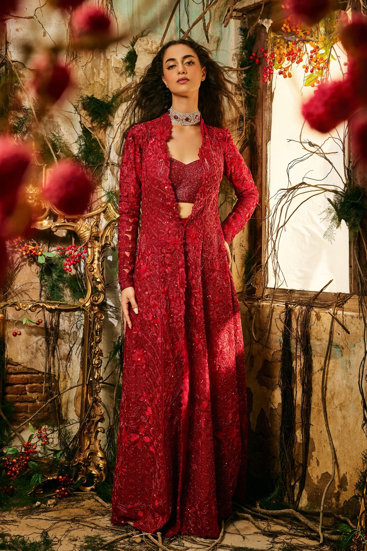 Imperial Red Jacket Set