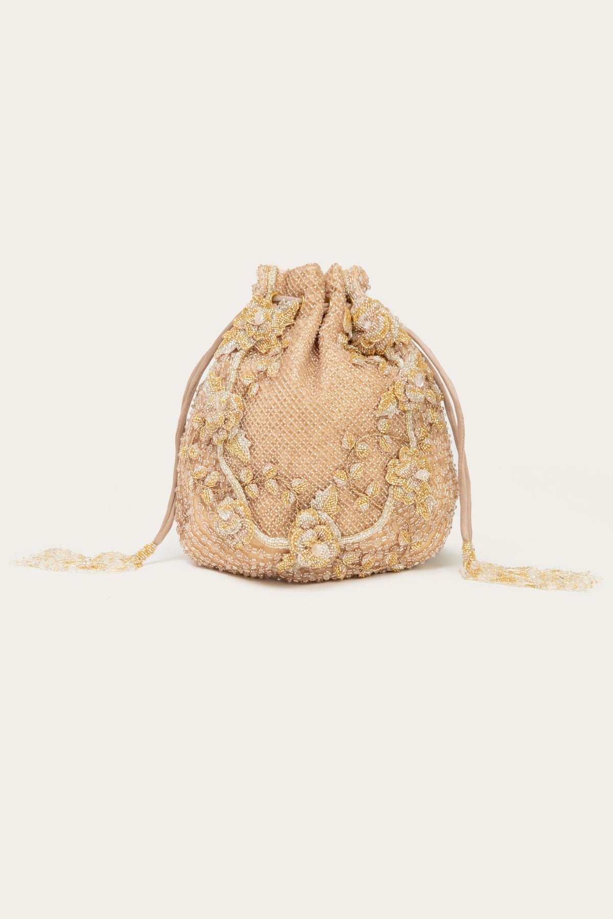 Gloria Rose Gold Potli