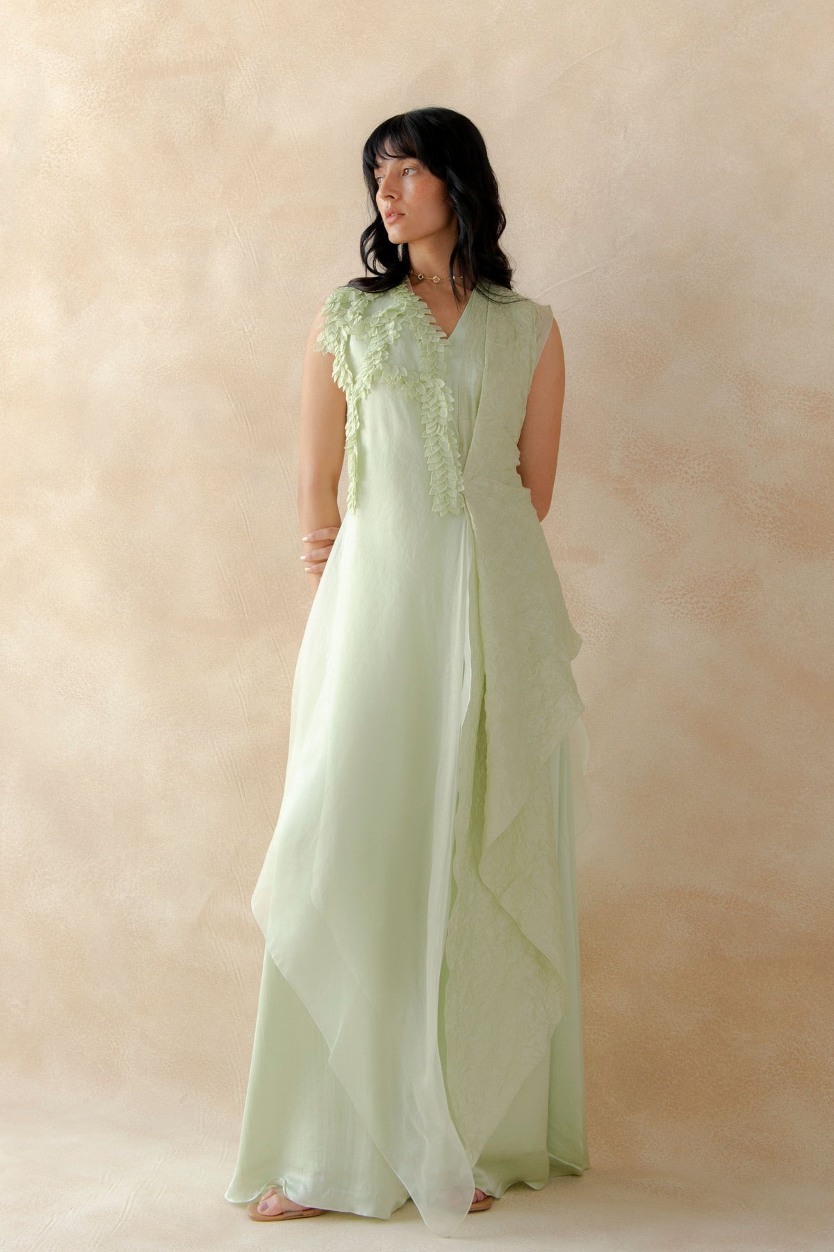 Hydrangea Crush Overlay Jumpsuit