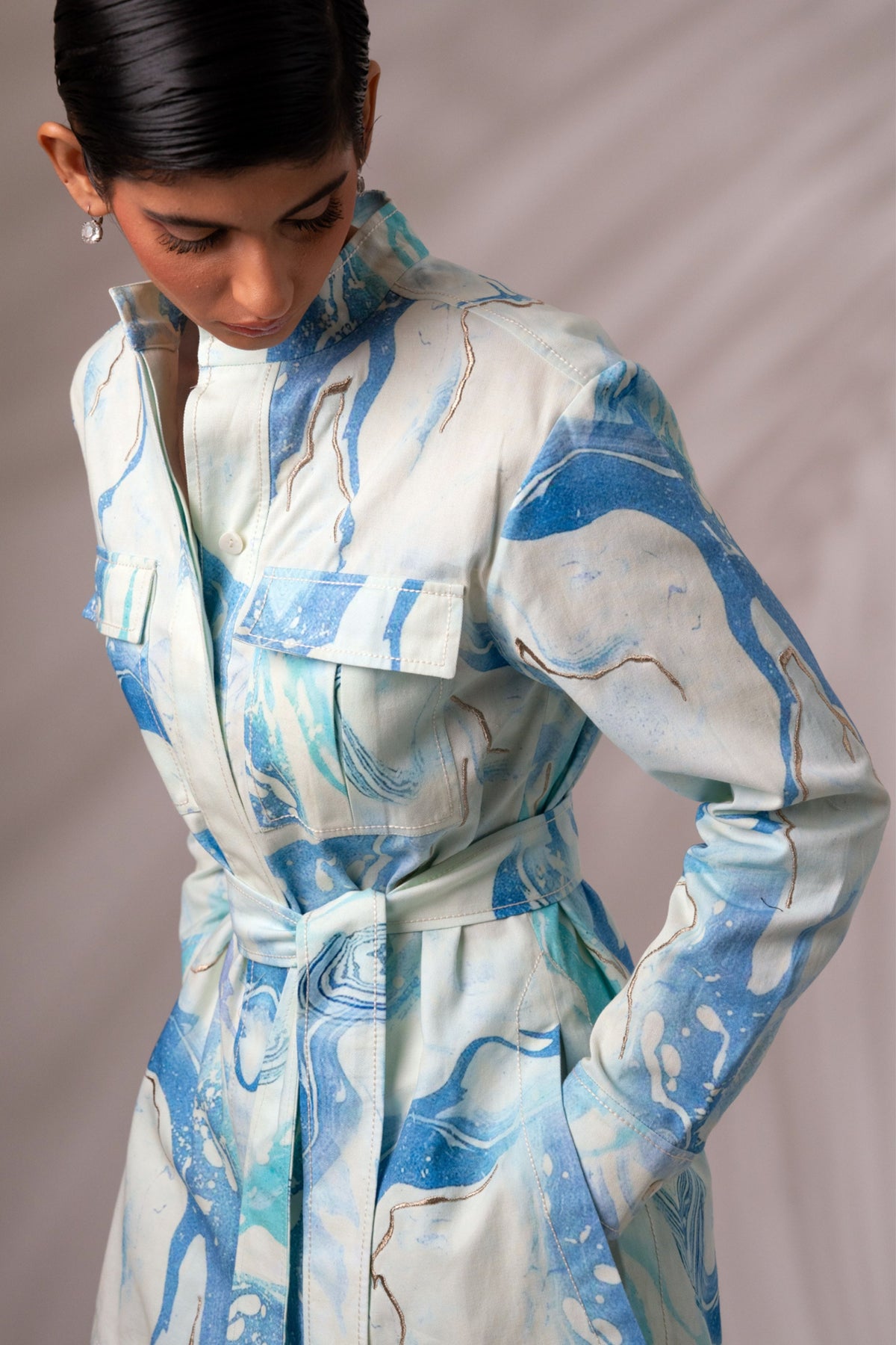 Brooke Safari Blazer Set