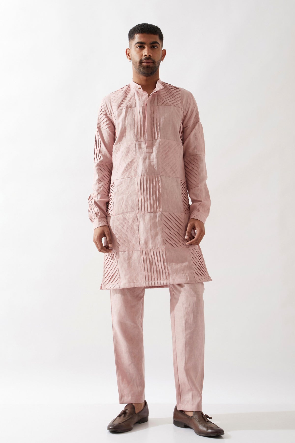 Ezra Pink Kurta