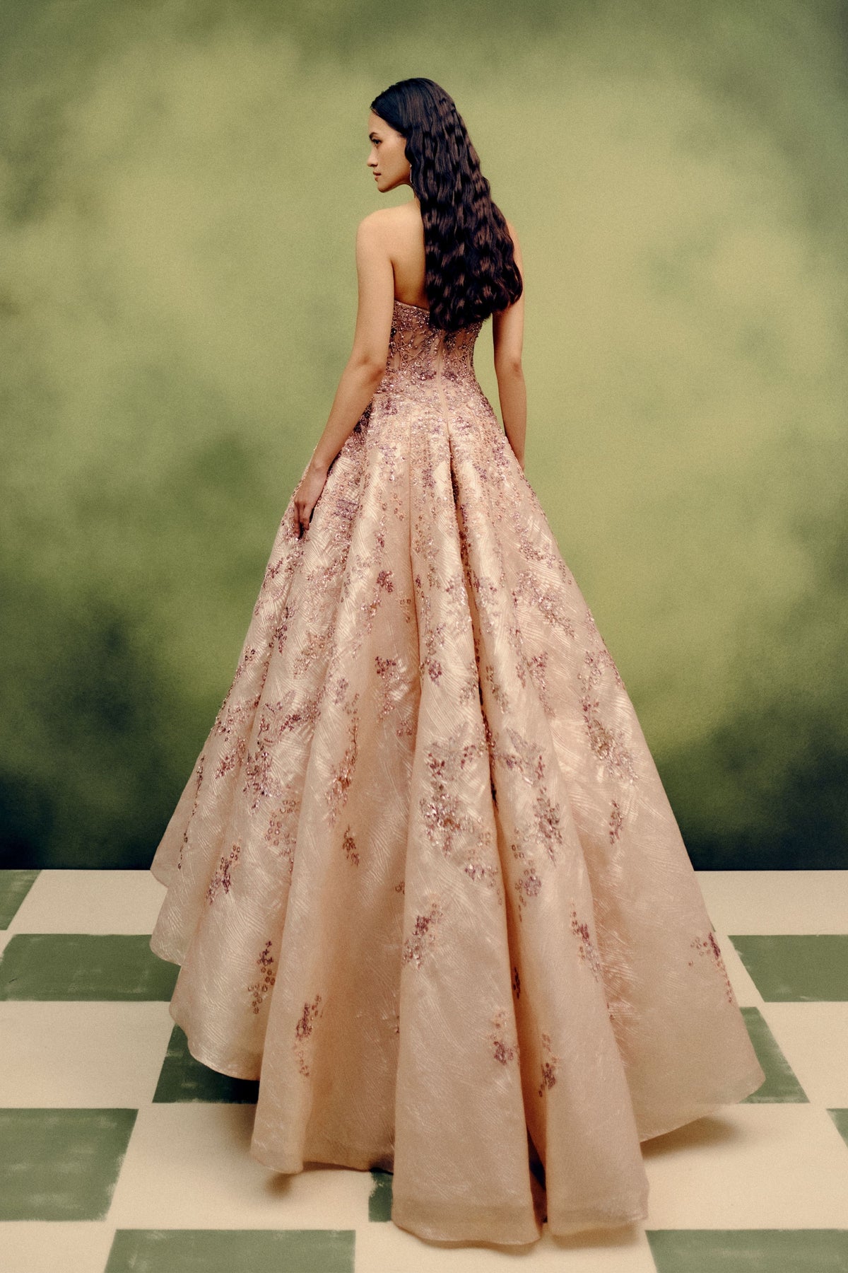 Aurum Éclat Gown