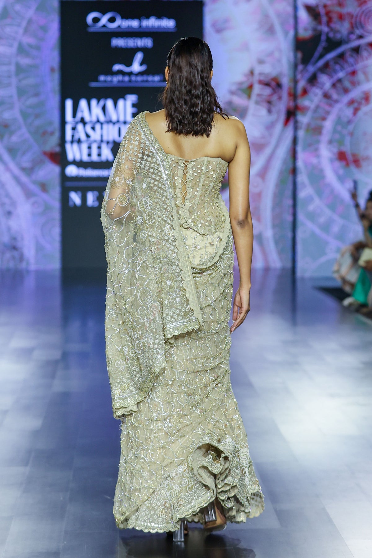 Shalimaar Saree With Corset