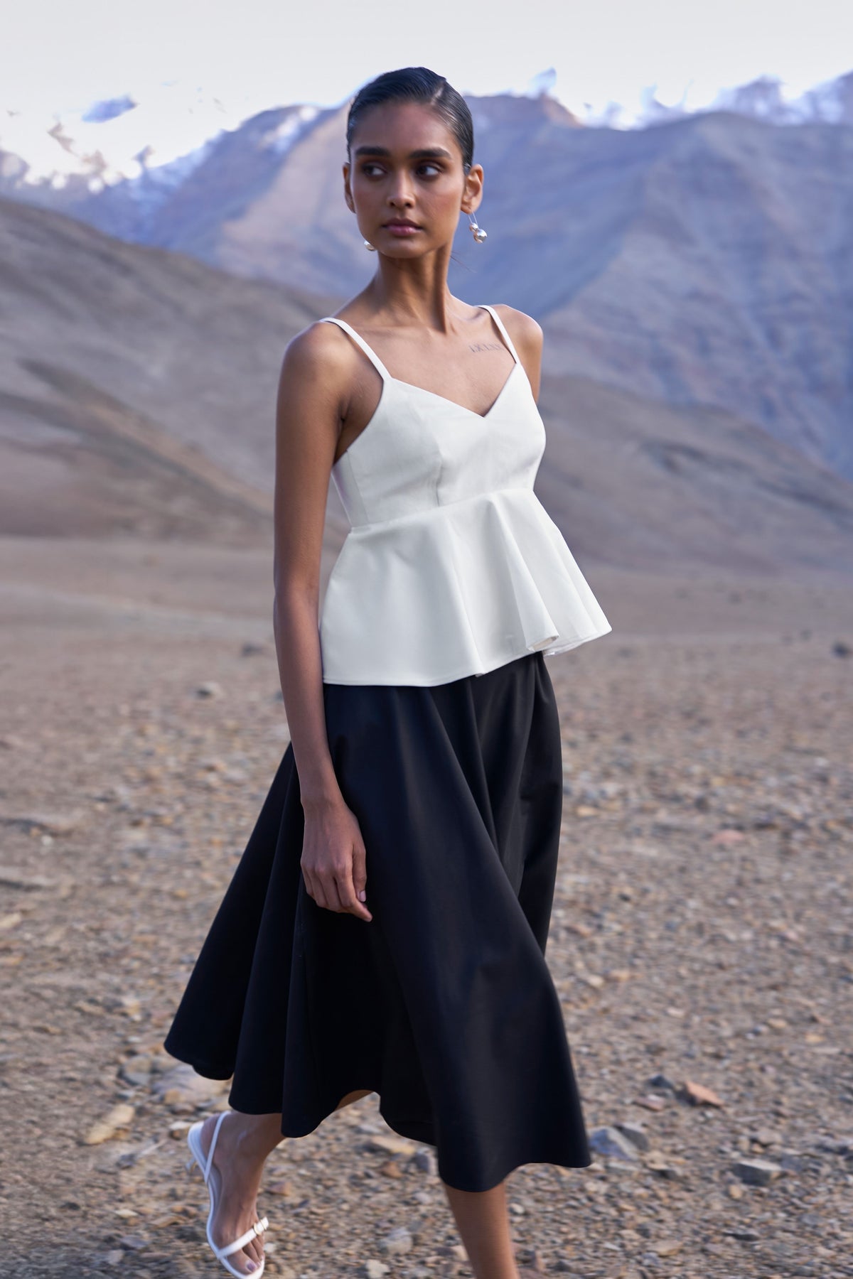 Sleeveless Top &amp; Skirt Set