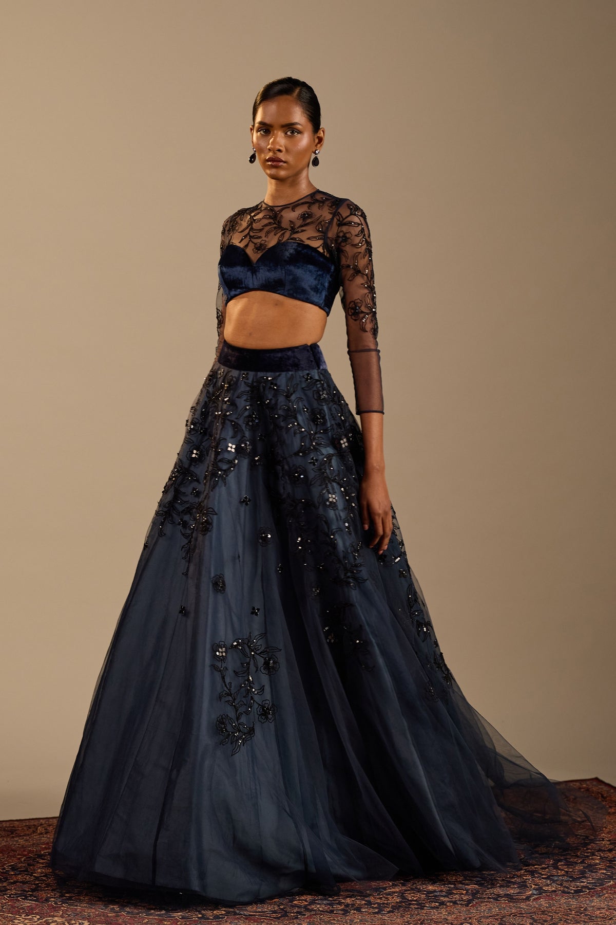 Elena Lehenga and Blouse