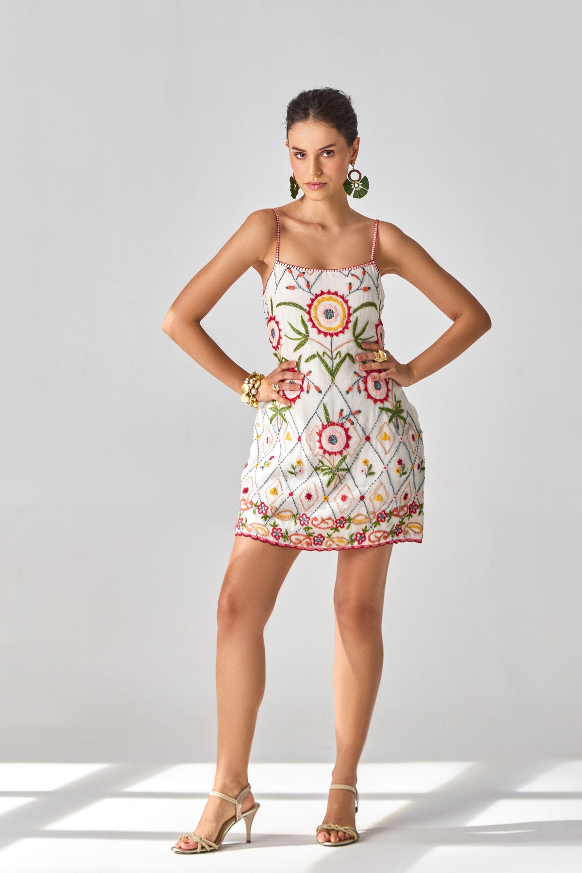 Siena Embroidered Dress