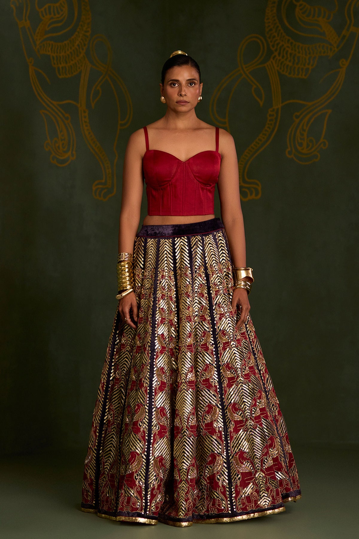 Nirvan  Lehenga Set
