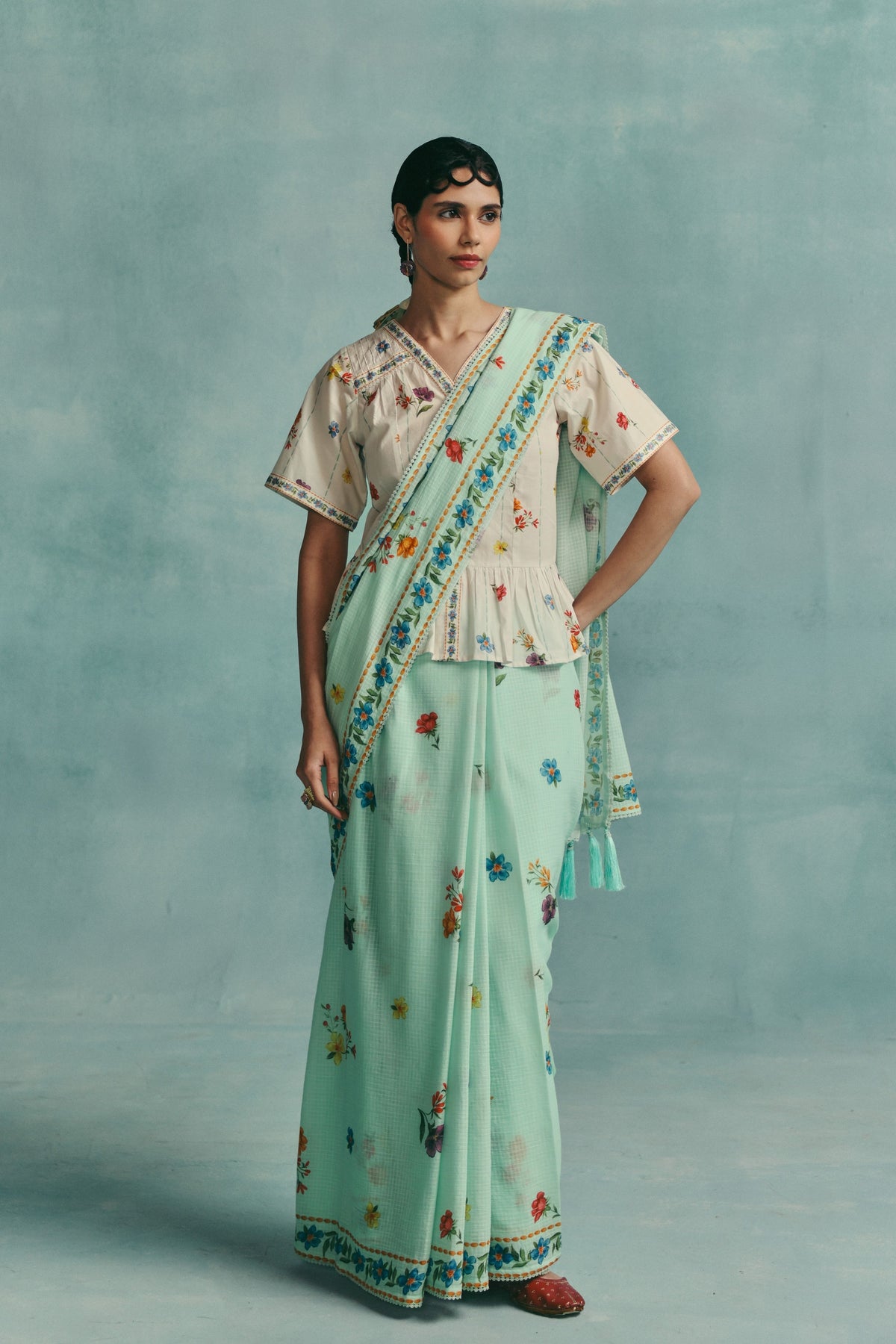 Ecru Daisy Blouse