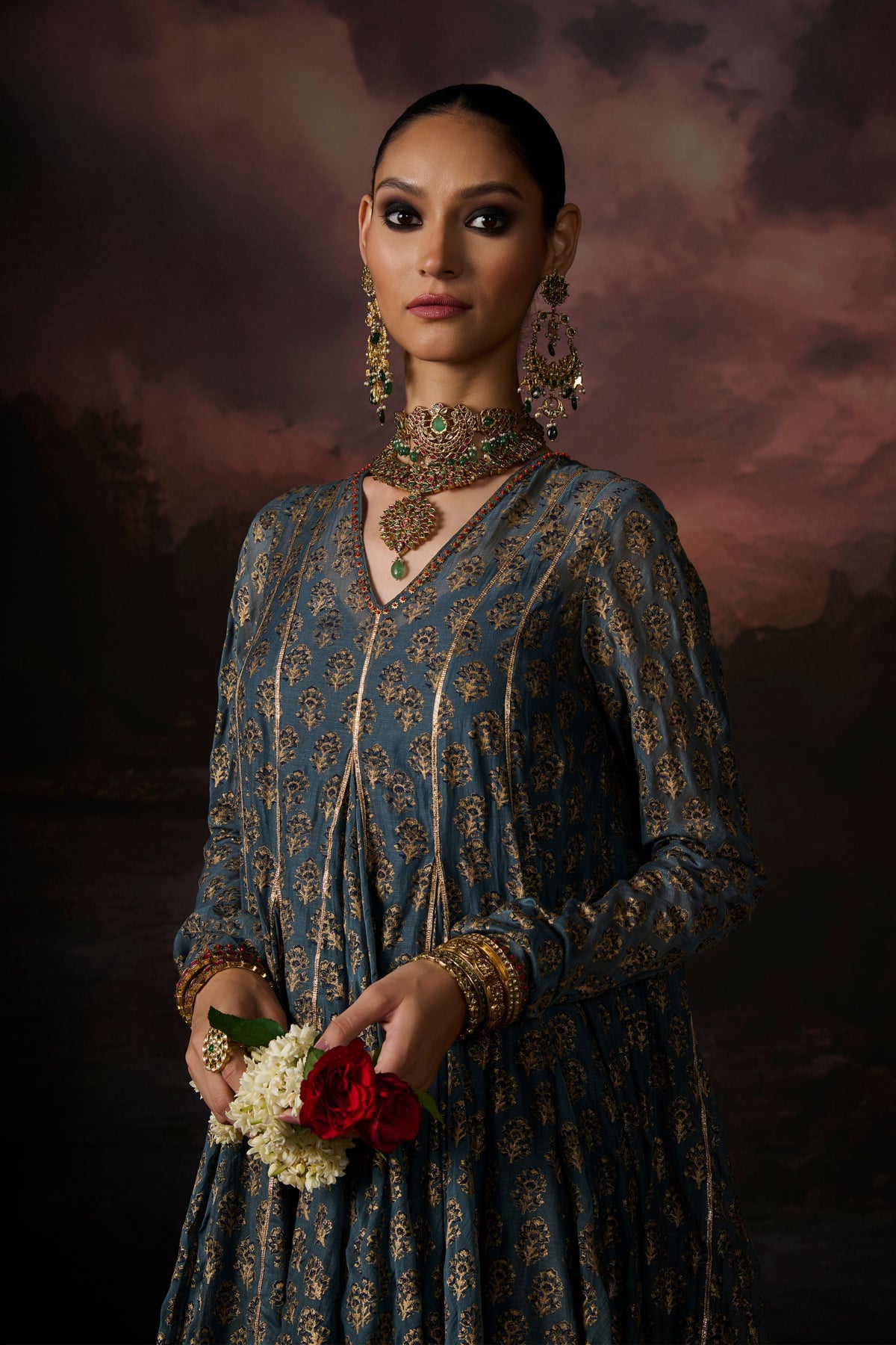 Sufia Anarkali Set