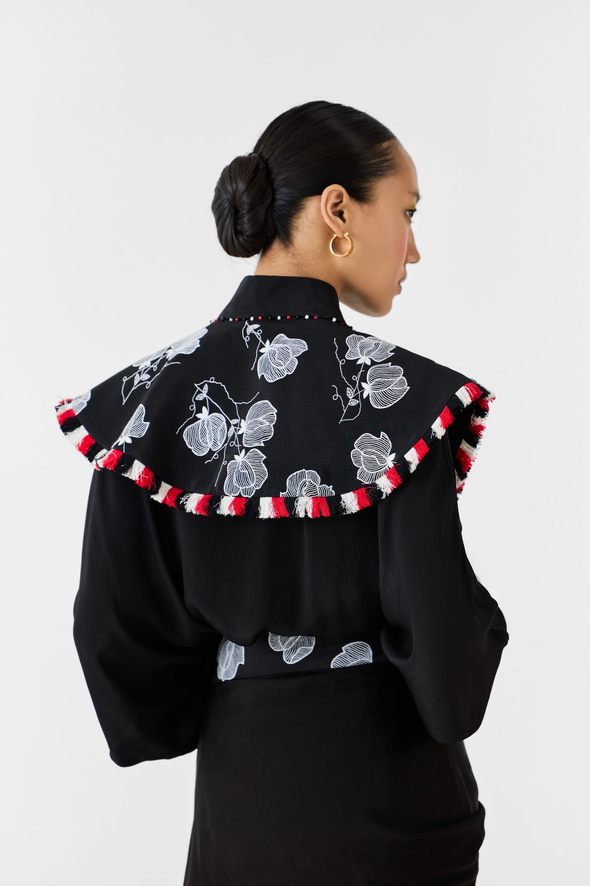 Black Tulip Batwing Co-ord Set