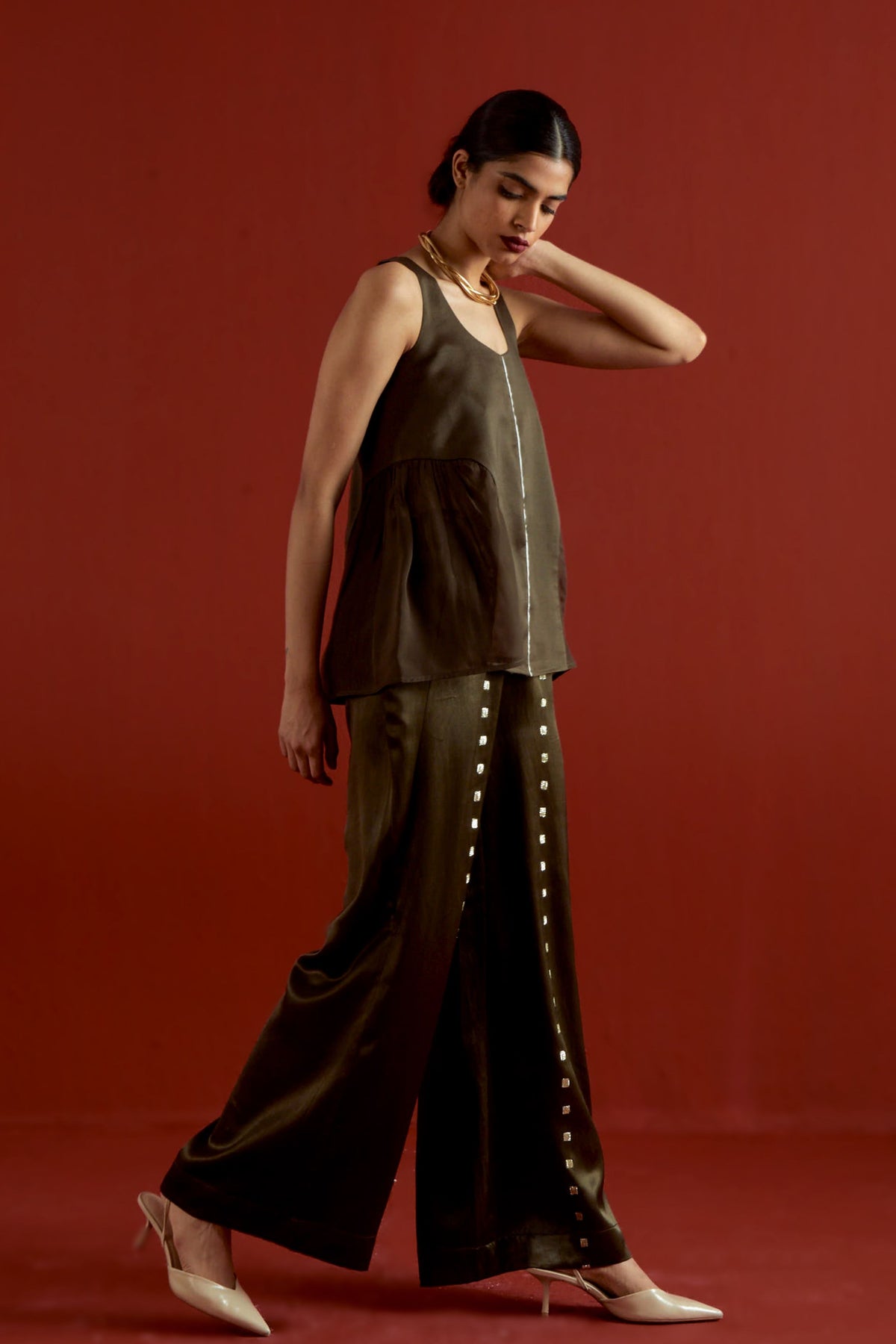 Side U-gather Top Set