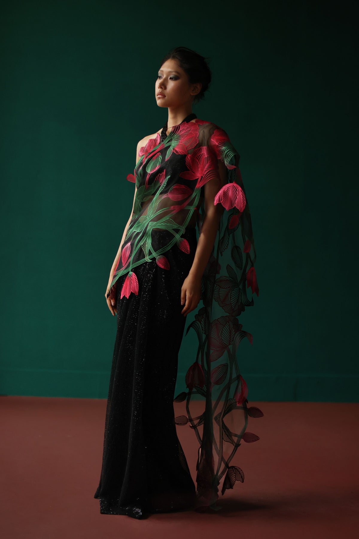 Tulip Gauze Saree