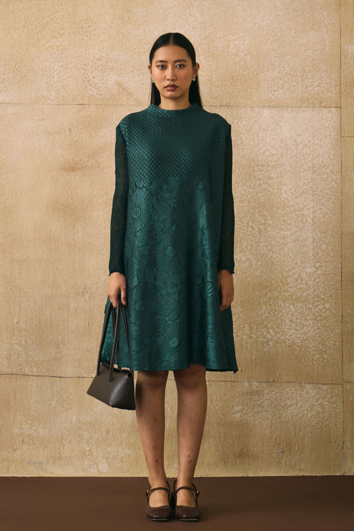 Bottle Green Virtue Dress