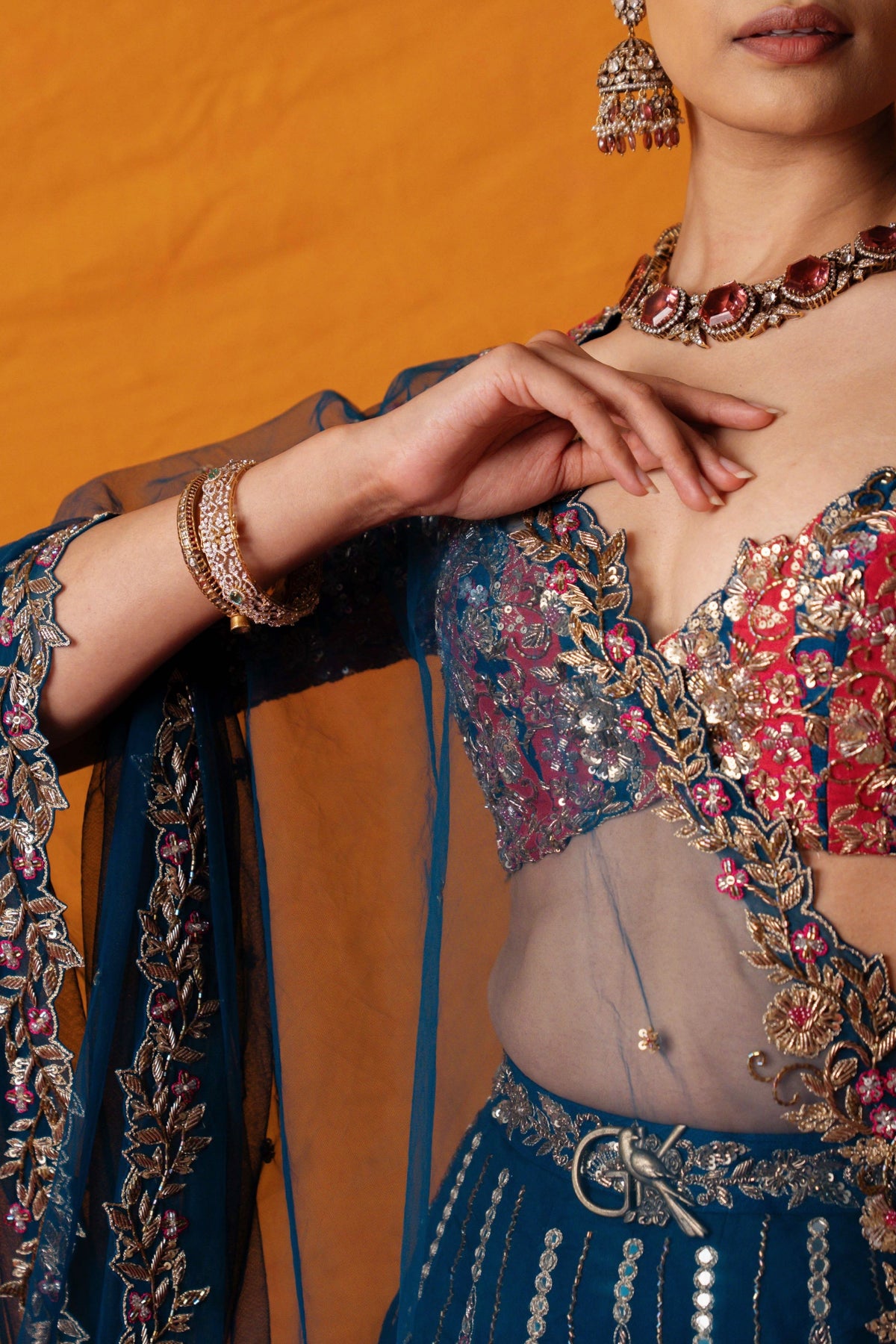 Neelambari Lehenga Set
