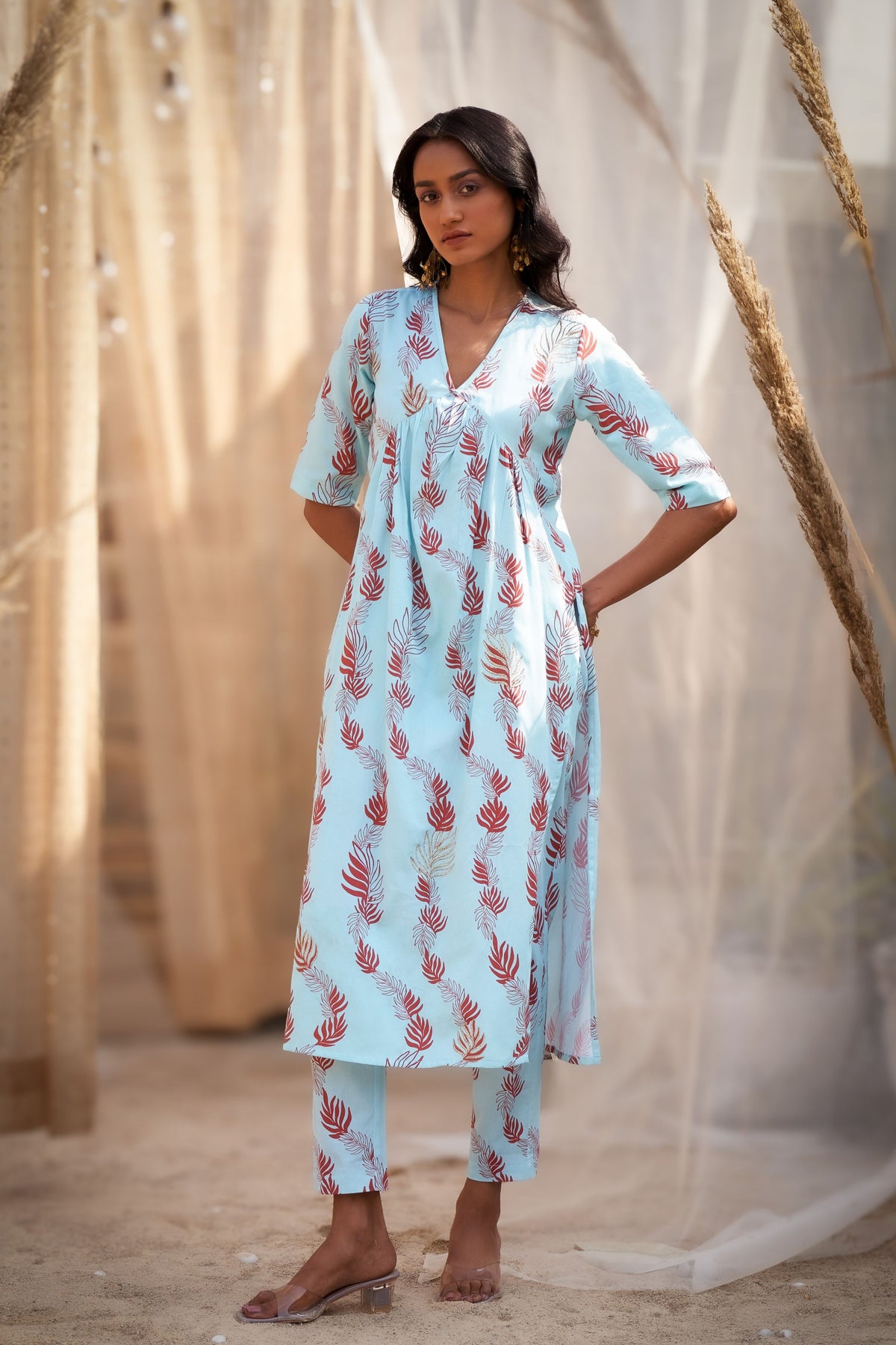 Reveria Printed Kurta Set