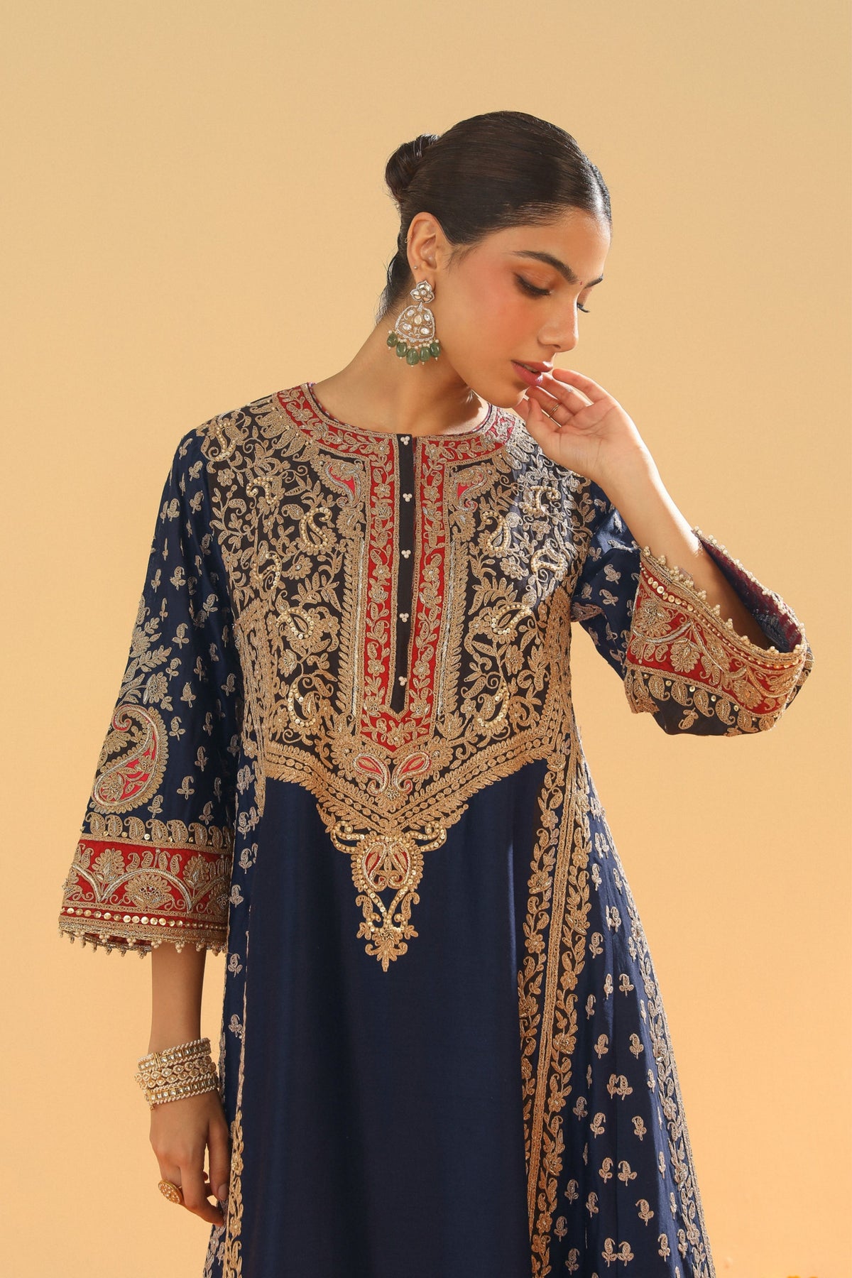 Deep Blue Kurta Set