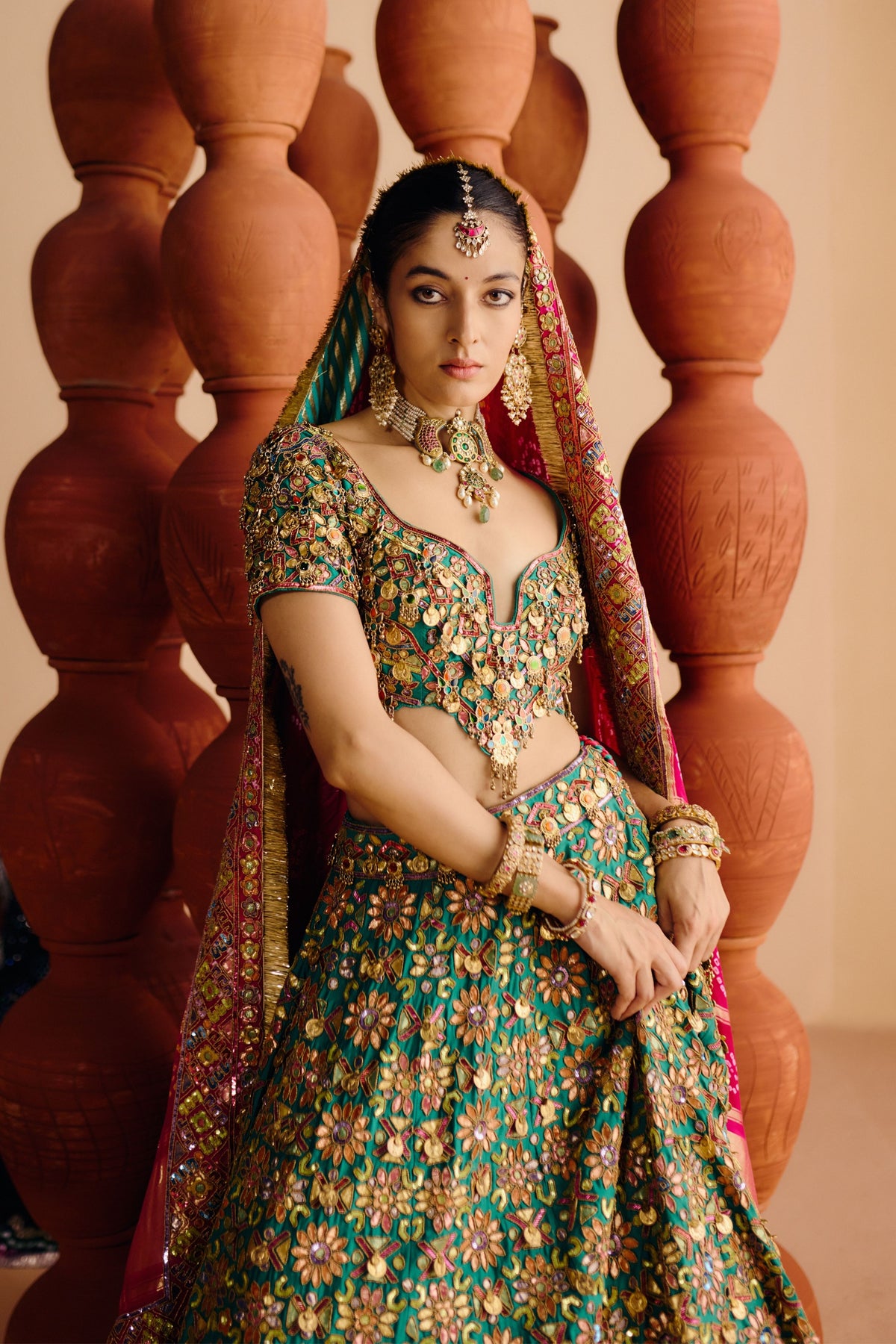 Tarakini Lehenga Set