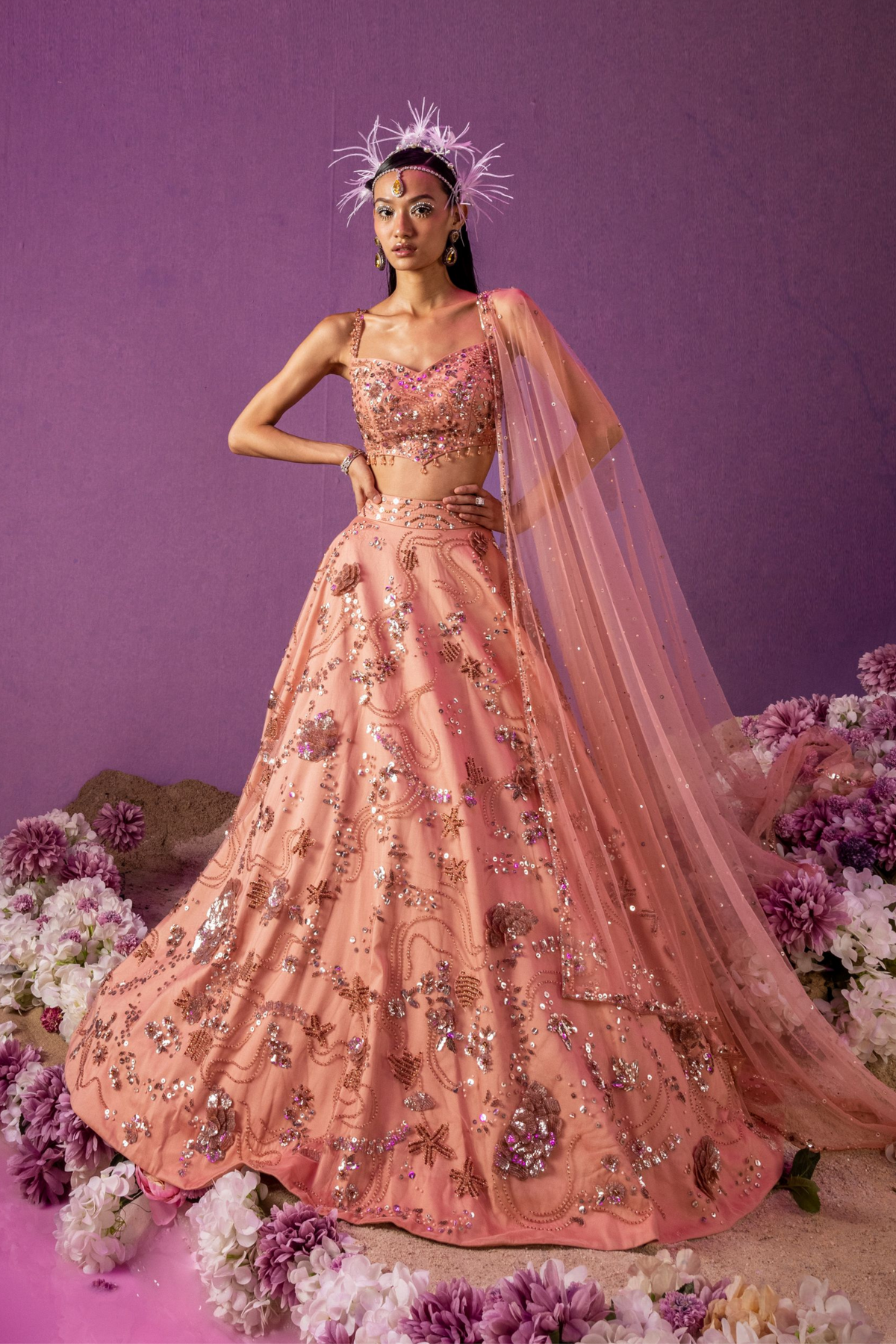 Shell Prime Lehenga