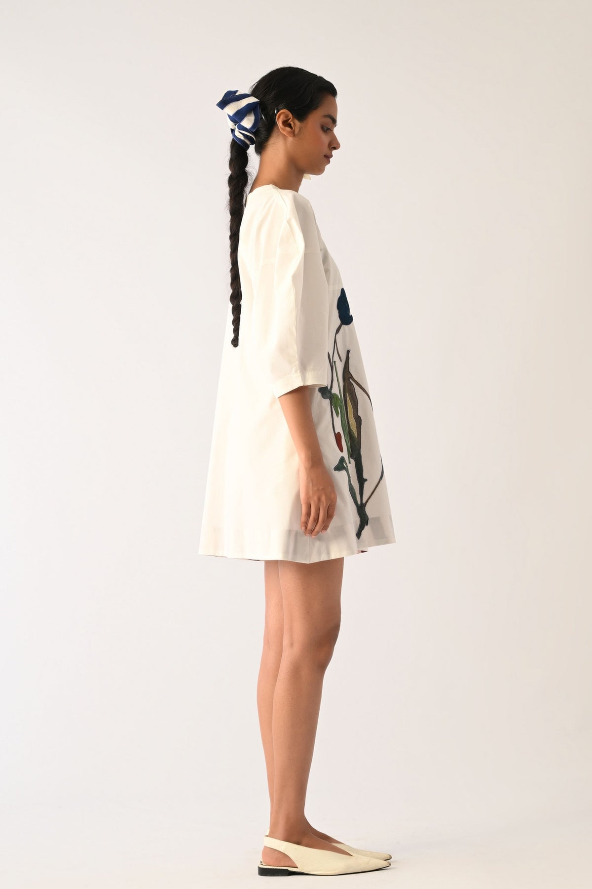 Botanica Ivory Bubble Aline Dress