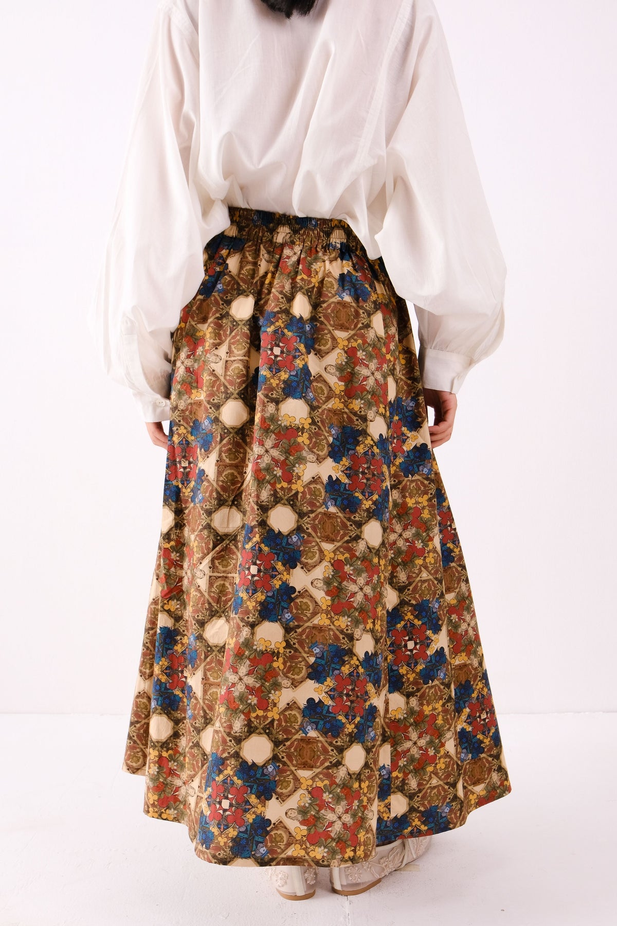 Biba Paneled Skirt