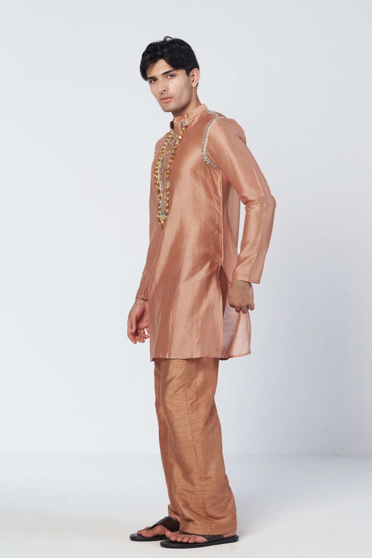 Biscoff Tessel Kurta Set