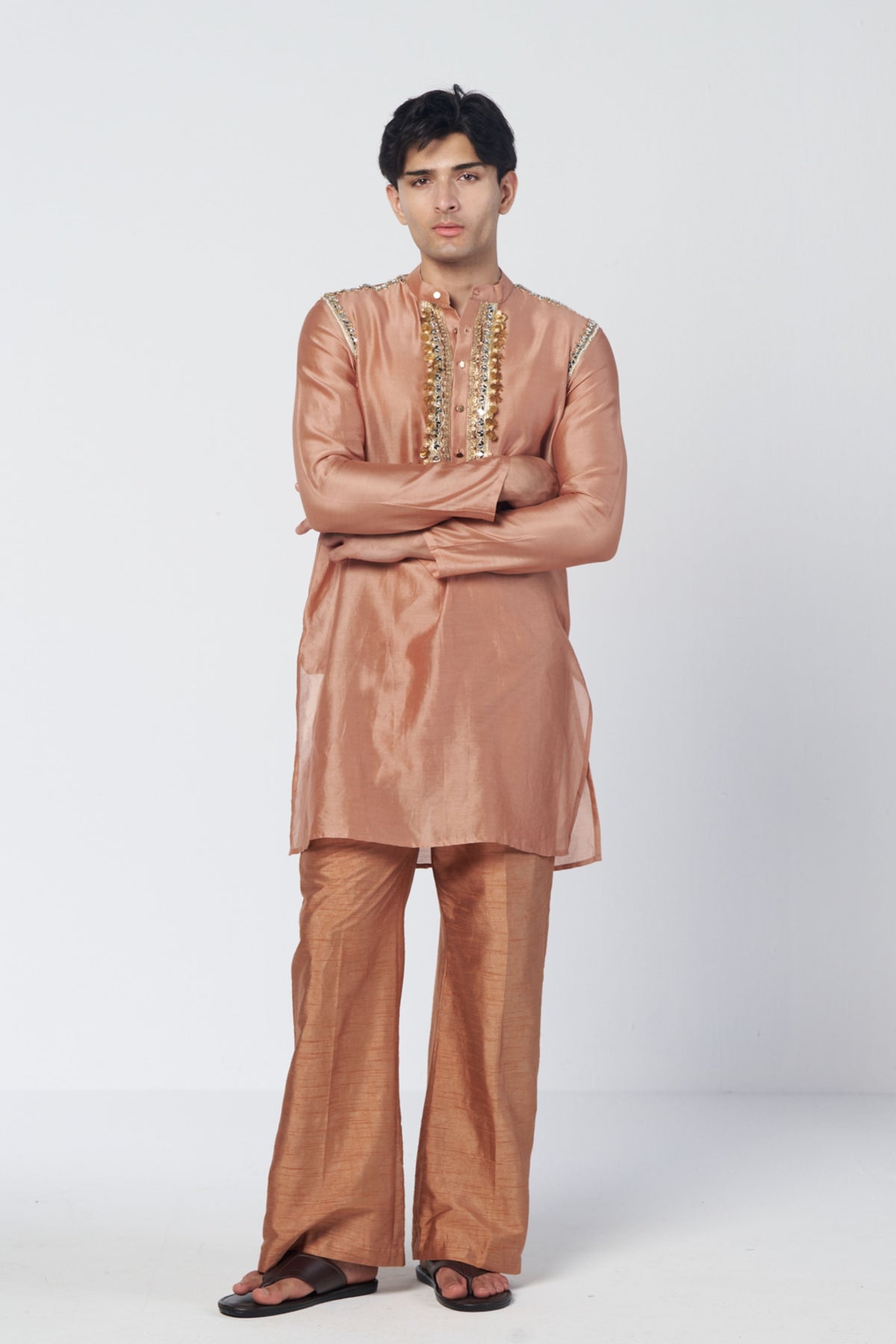 Biscoff Tessel Kurta Set