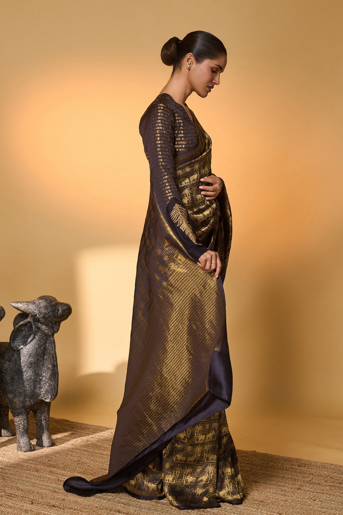 Soorma Chaand Chaukor Saree