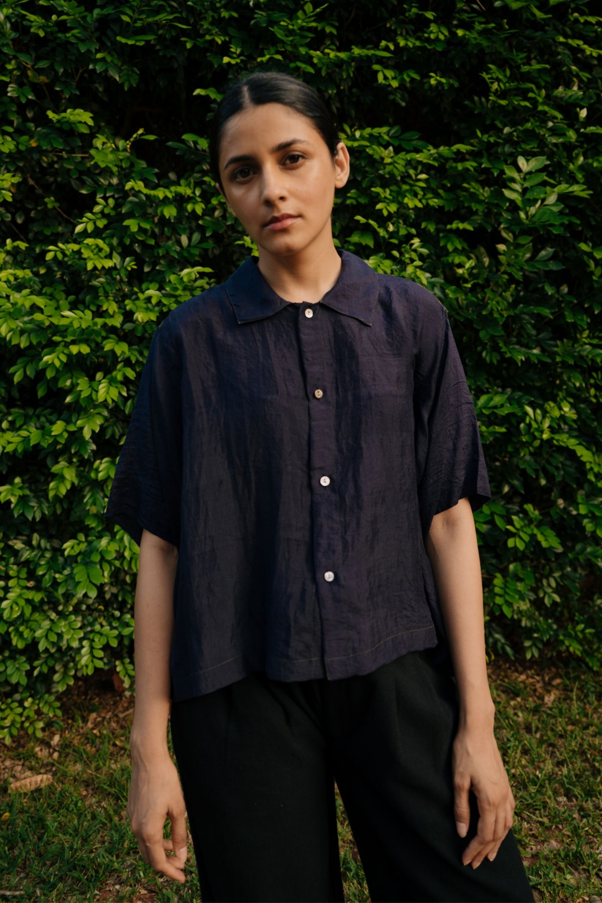Jamun Crop Shirt