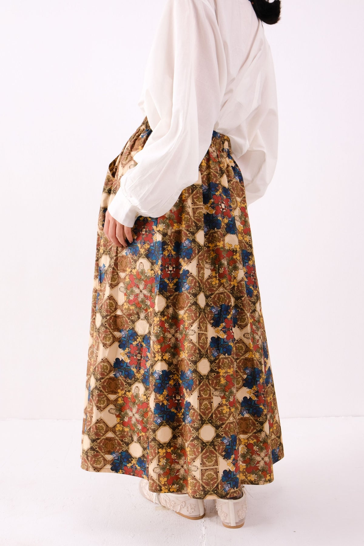 Biba Paneled Skirt