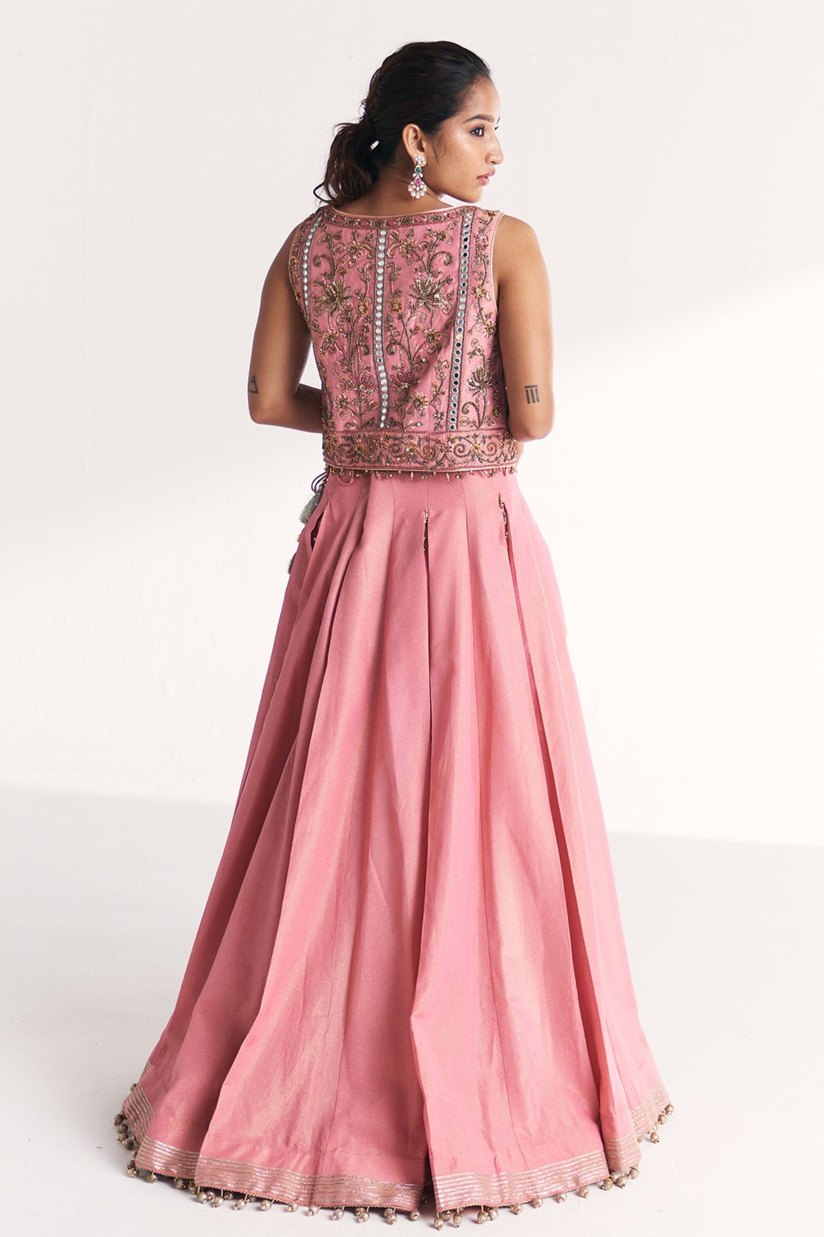 Kimaya Pink Lehenga Set