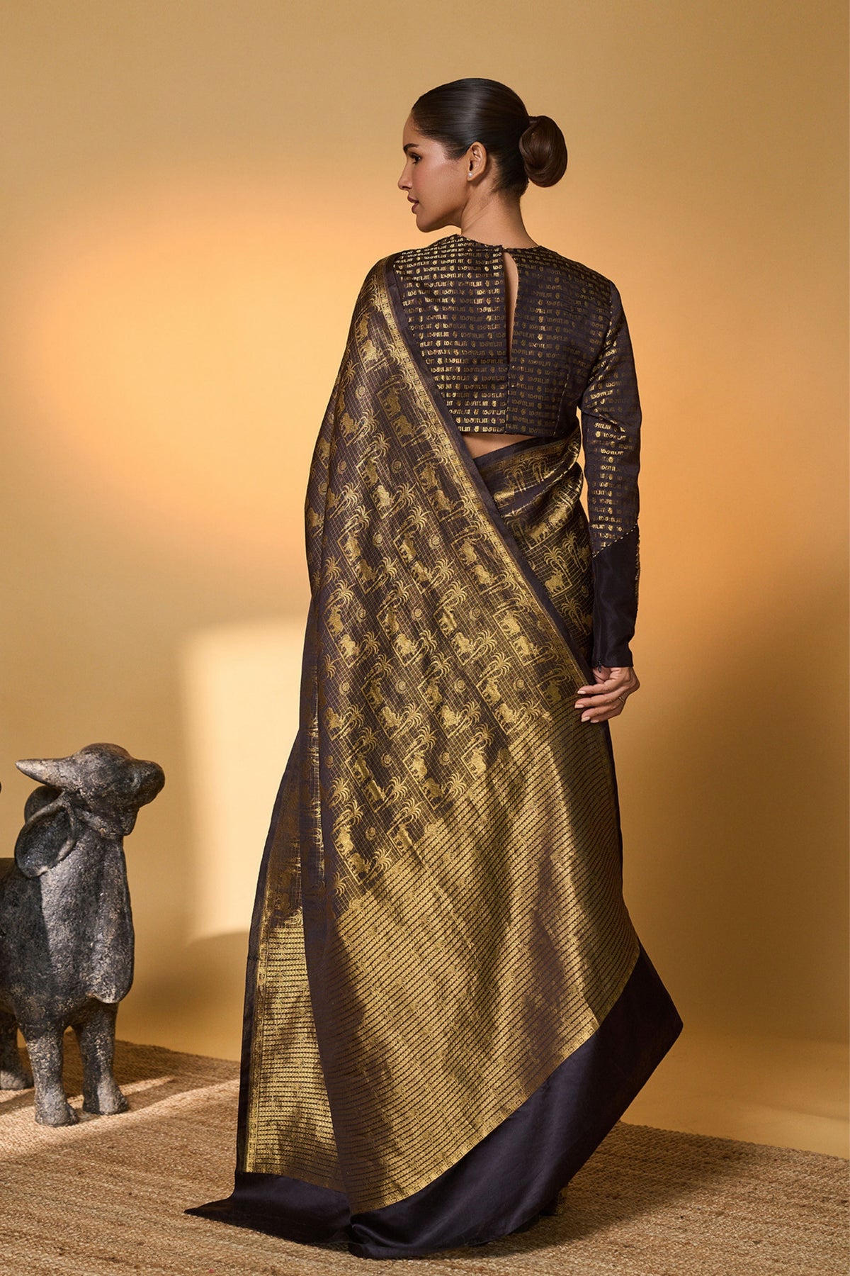 Soorma Chaand Chaukor Saree