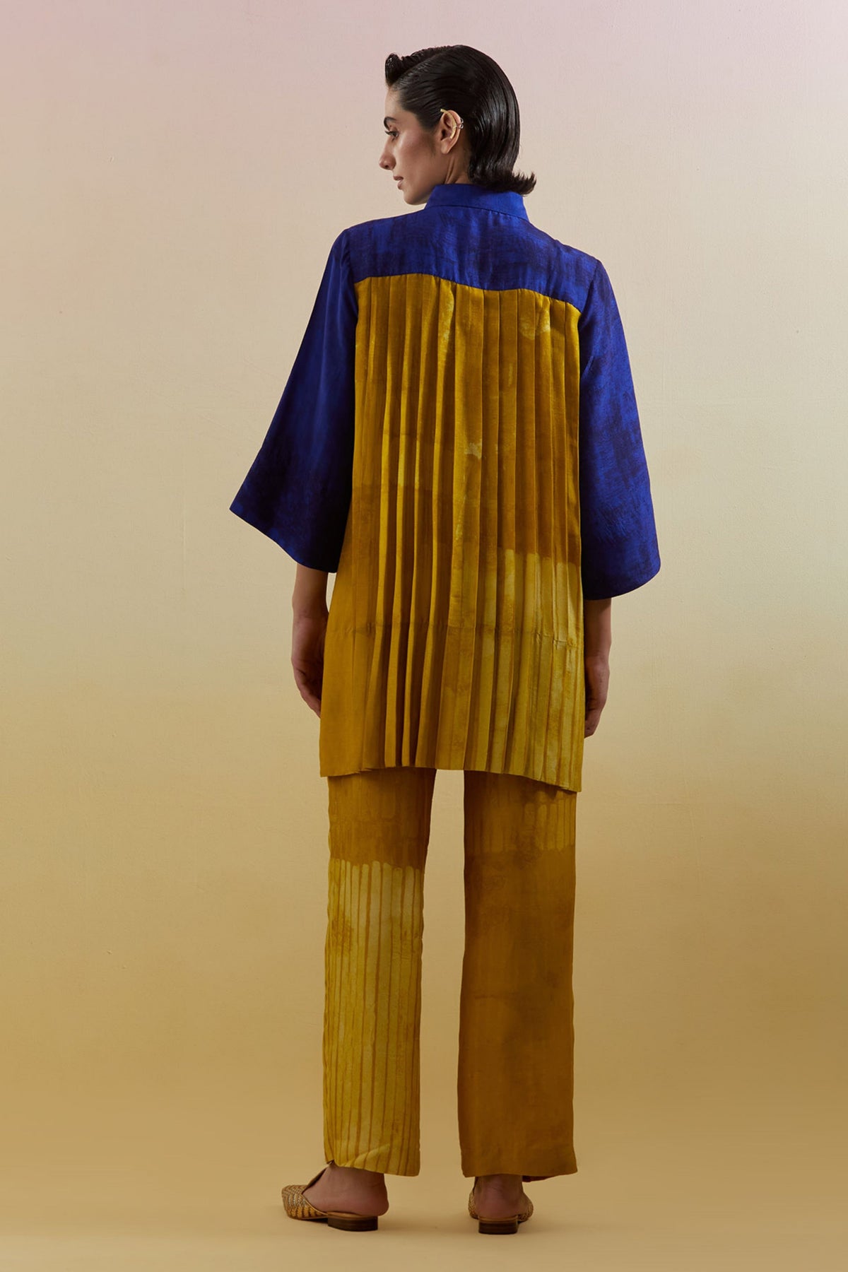 Omen Azure & Amber Co-ord Set